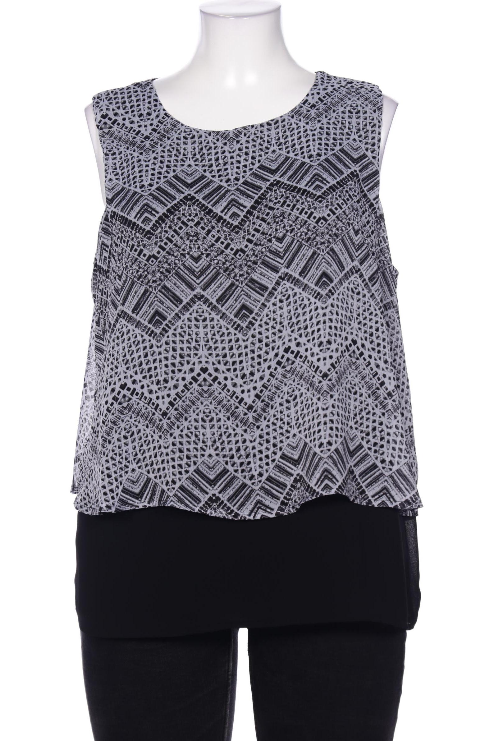 

Ulla Popken Damen Bluse, grau, Gr. 44