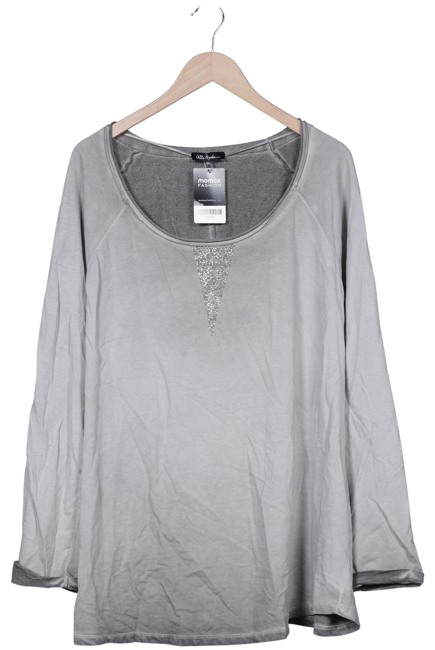 

Ulla Popken Damen Sweatshirt, grau, Gr. 50