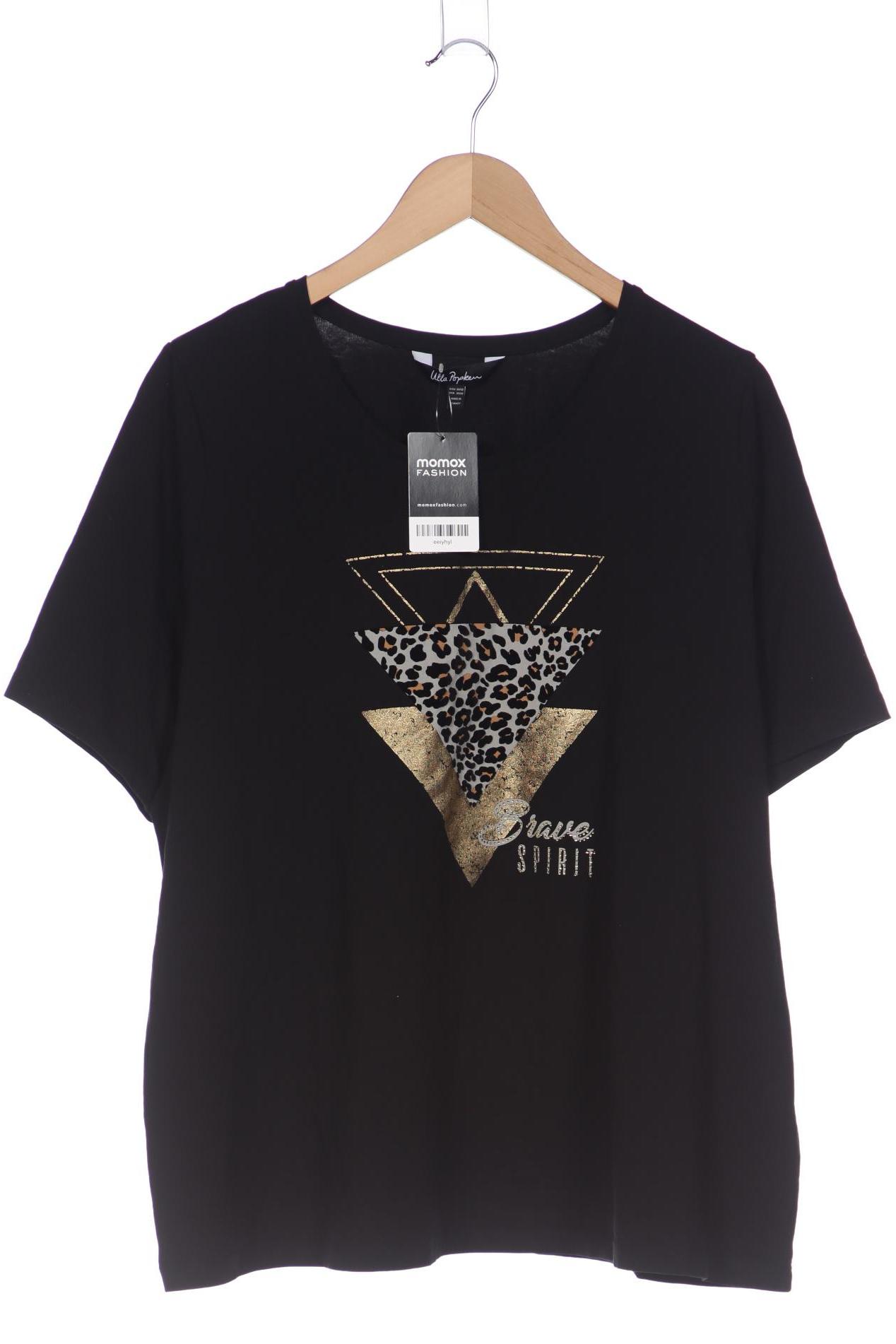 

Ulla Popken Damen T-Shirt, schwarz, Gr. 50