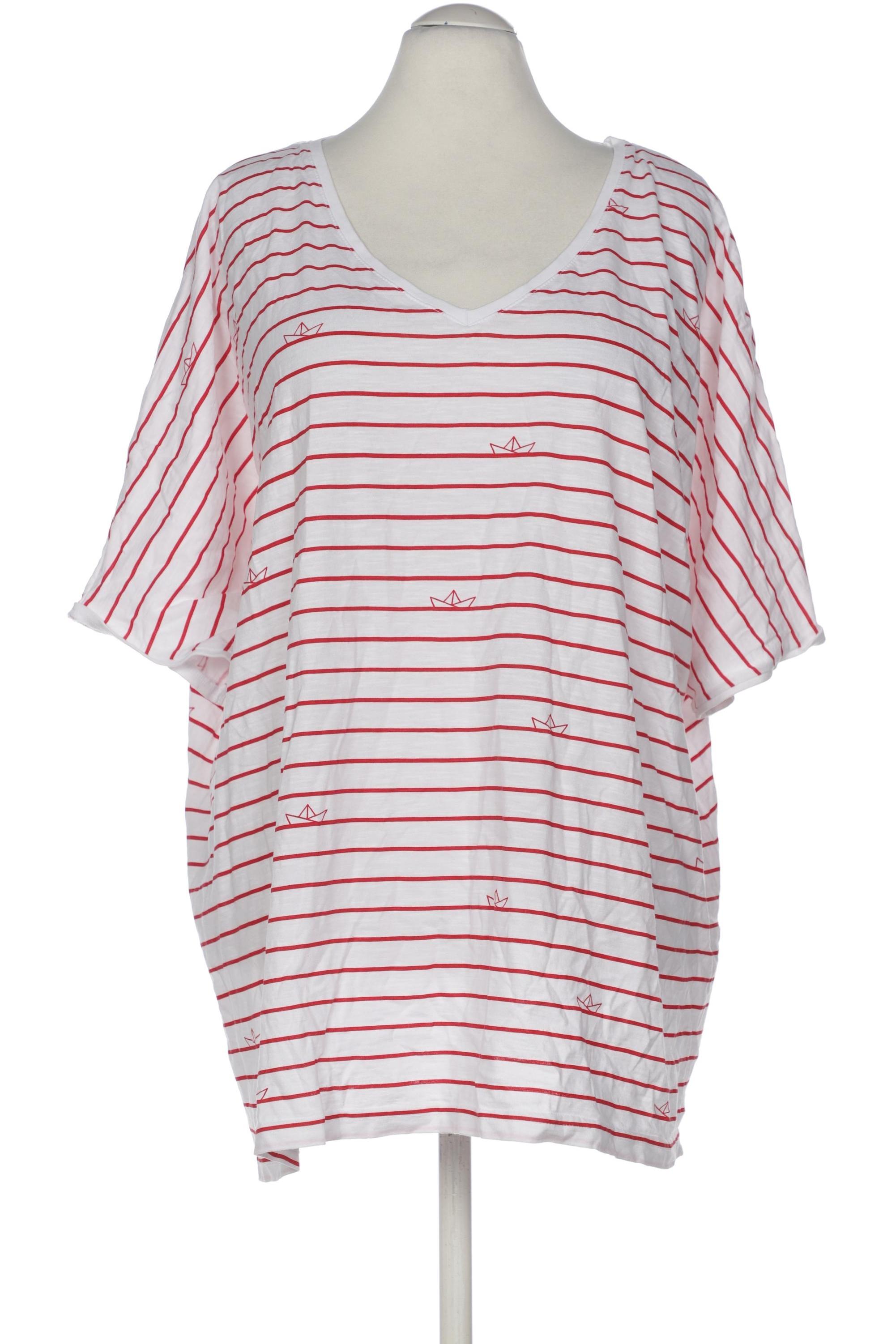 

Ulla Popken Damen T-Shirt, weiß, Gr. 58