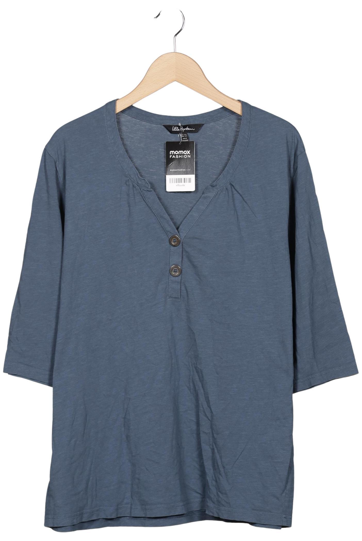 

Ulla Popken Damen Langarmshirt, blau, Gr. 42