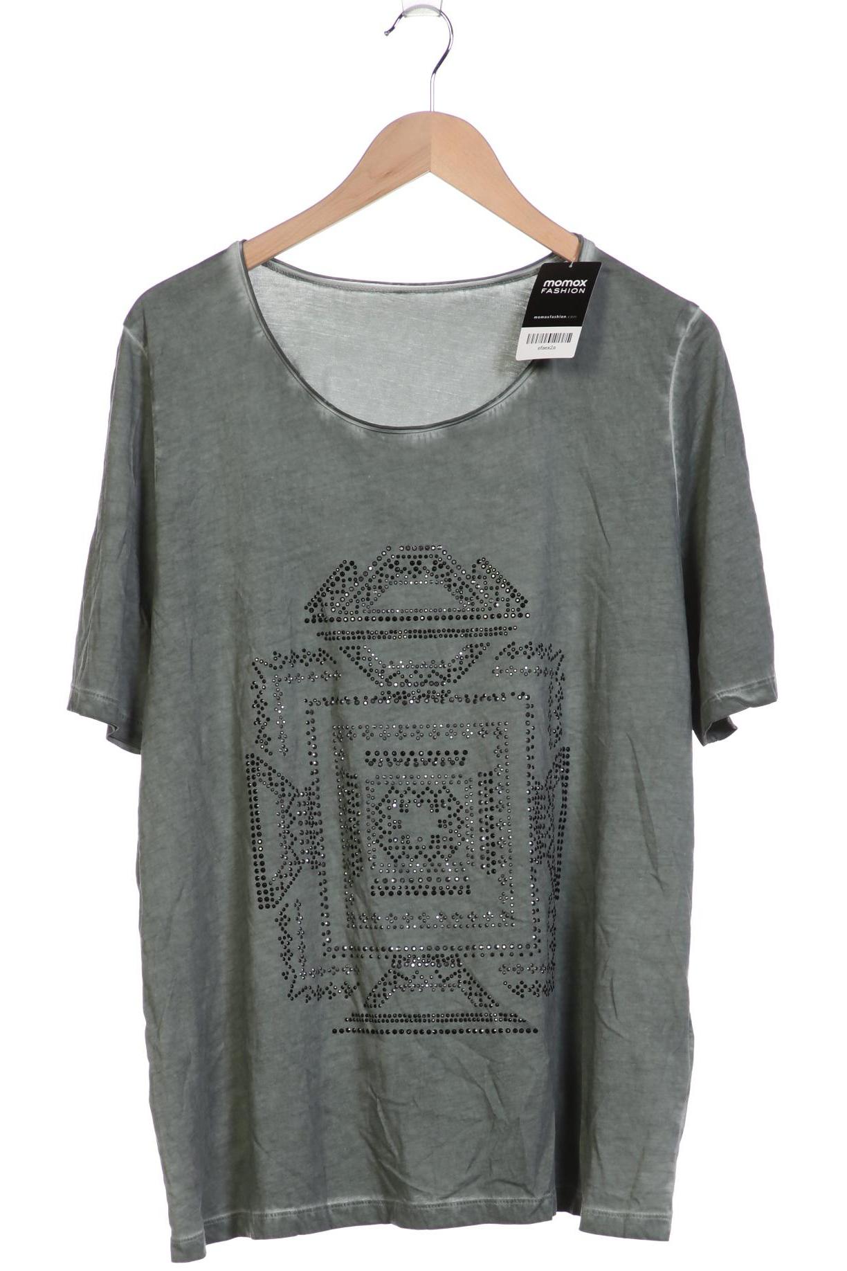 

Ulla Popken Damen T-Shirt, grün, Gr. 46