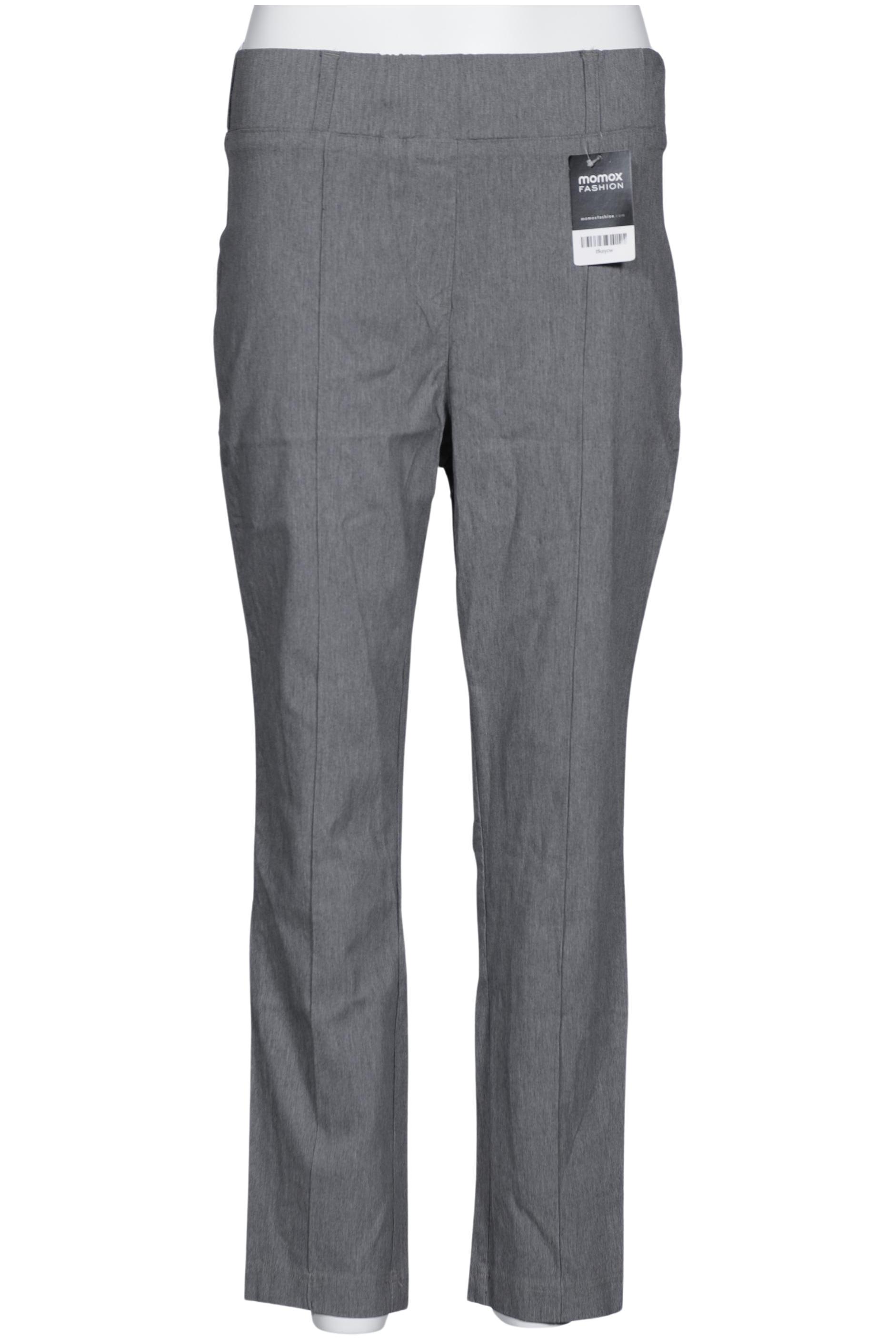 

Ulla Popken Damen Stoffhose, grau, Gr. 46