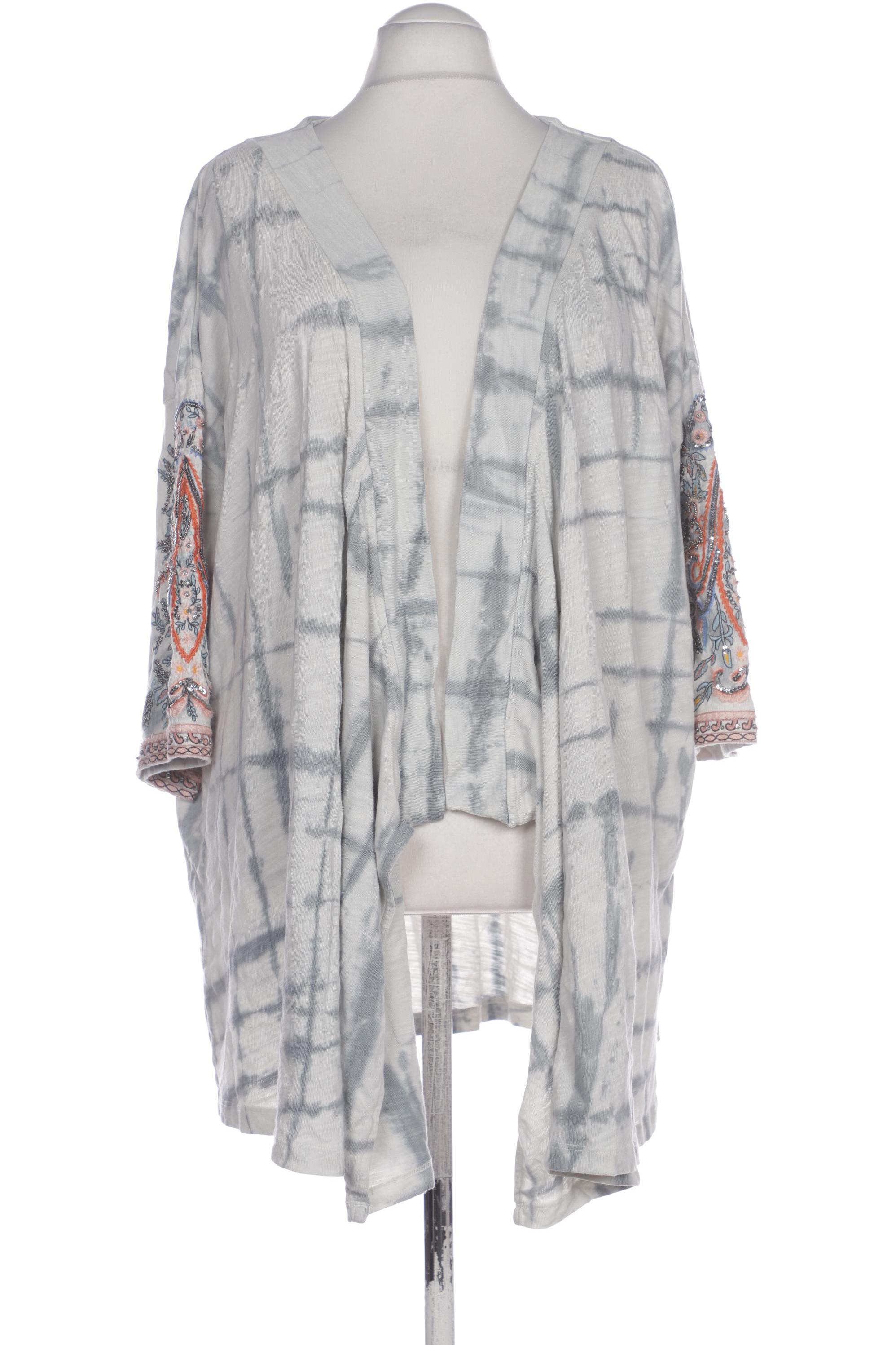 

Ulla Popken Damen Strickjacke, grau, Gr. 56