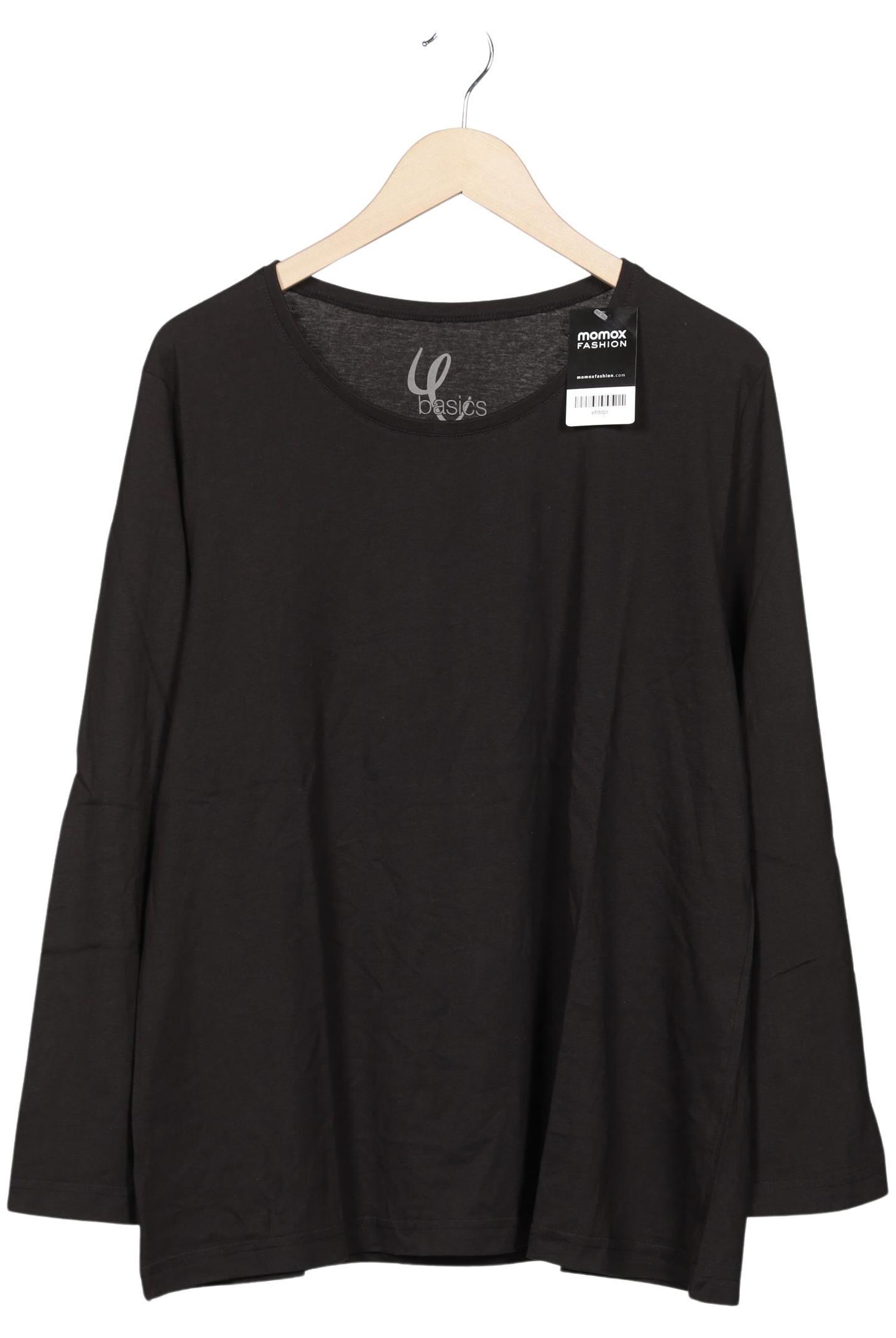 

Ulla Popken Damen Langarmshirt, schwarz, Gr. 50
