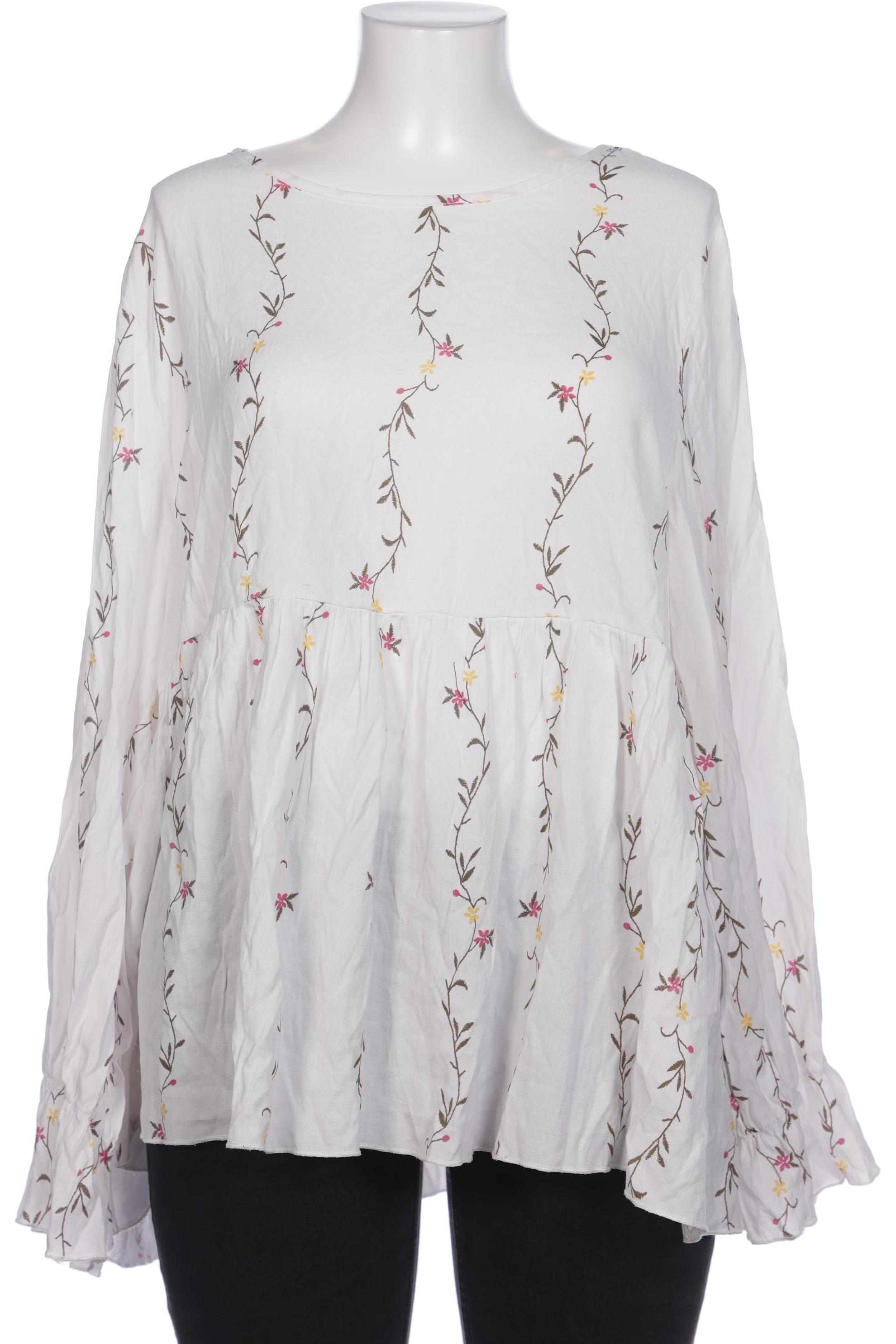 

Ulla Popken Damen Bluse, weiß, Gr. 46