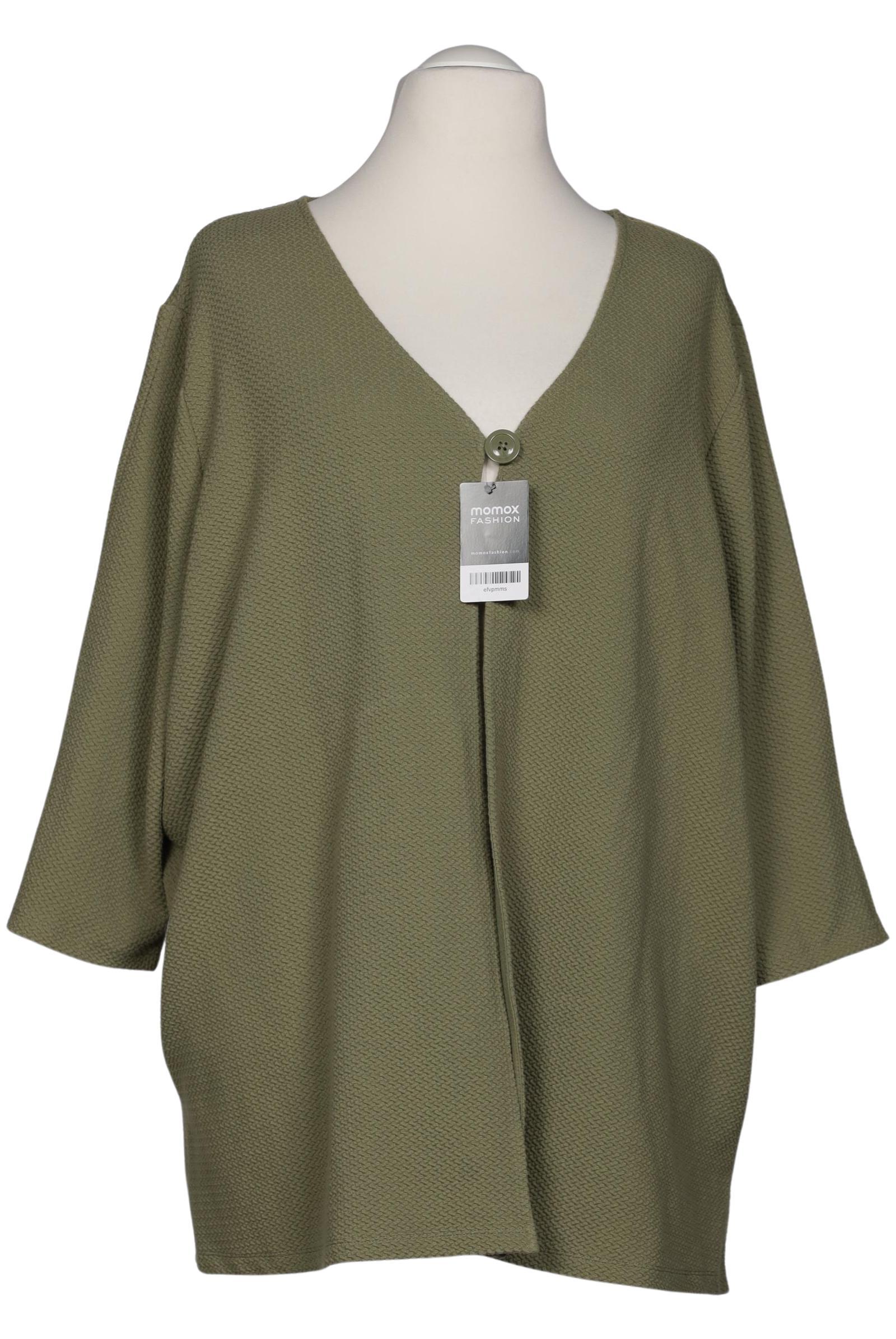 

Ulla Popken Damen Strickjacke, grün, Gr. 58