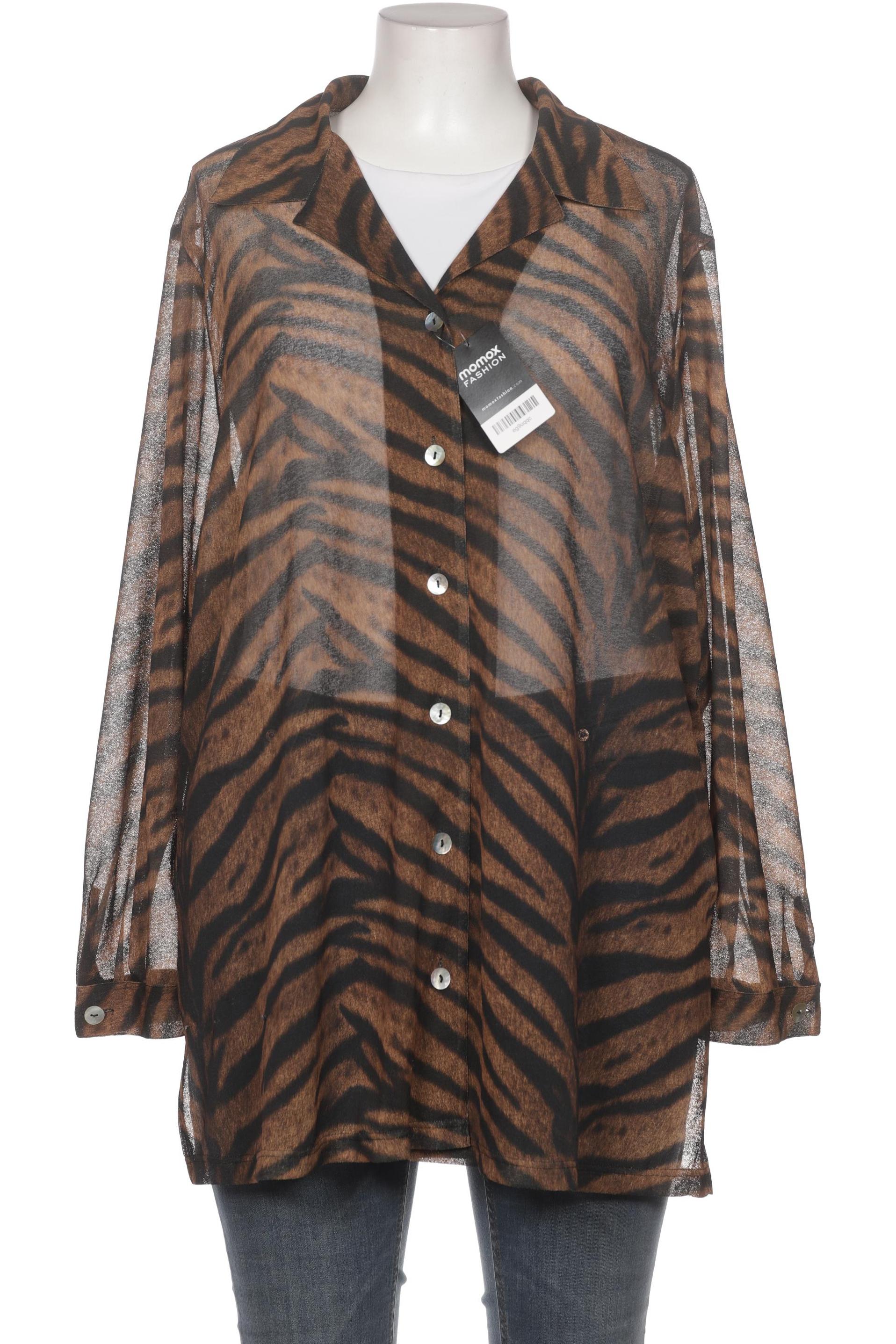 

Ulla Popken Damen Bluse, braun, Gr. 46