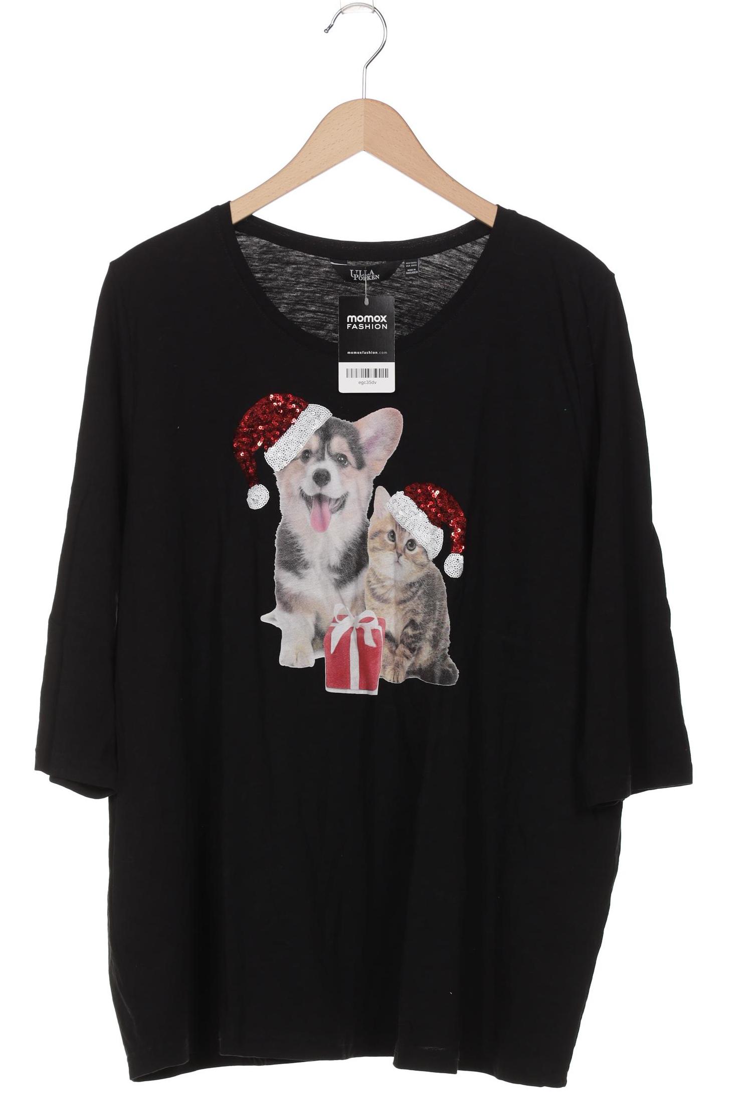 

Ulla Popken Damen T-Shirt, schwarz, Gr. 50