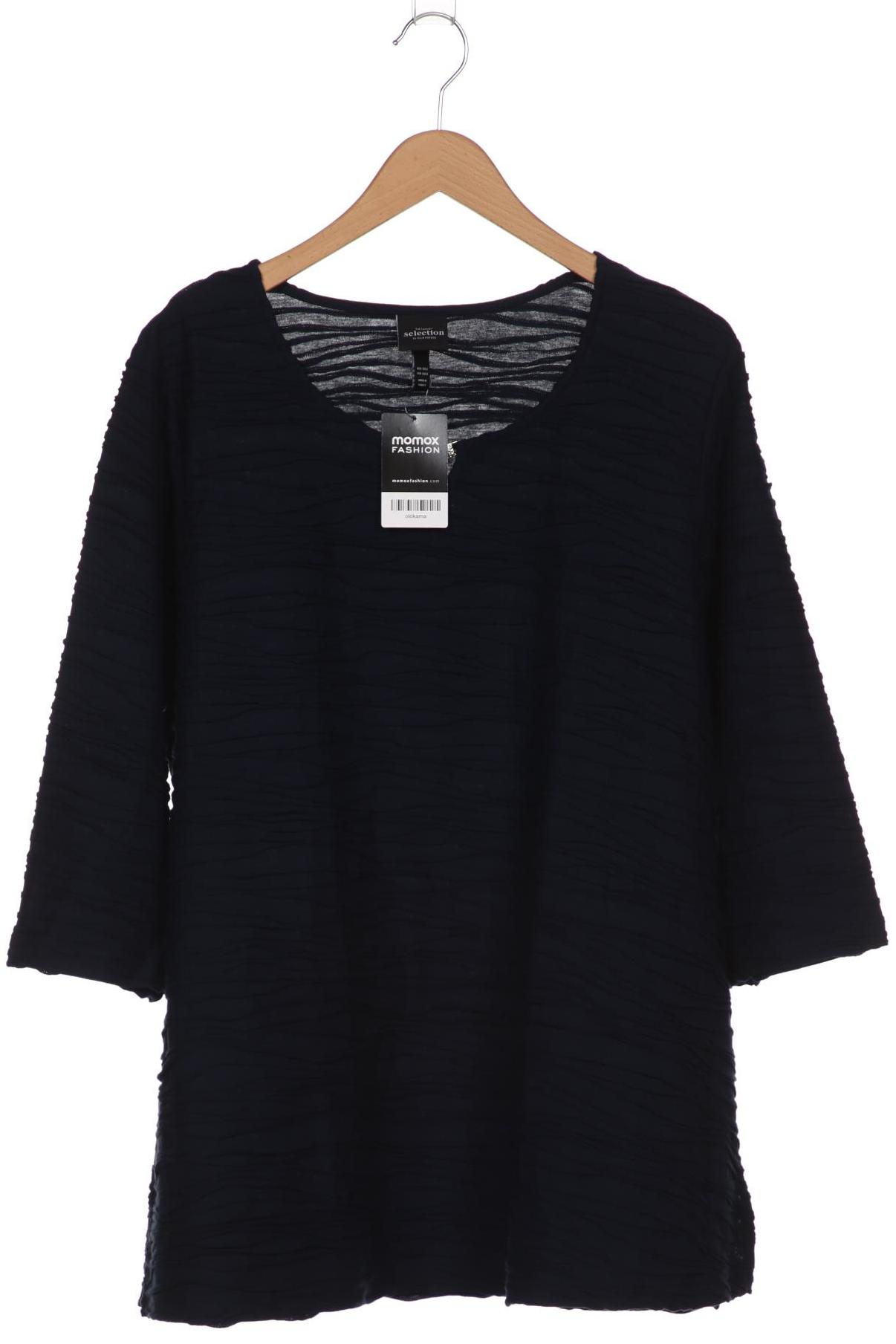 

Ulla Popken Damen Langarmshirt, marineblau