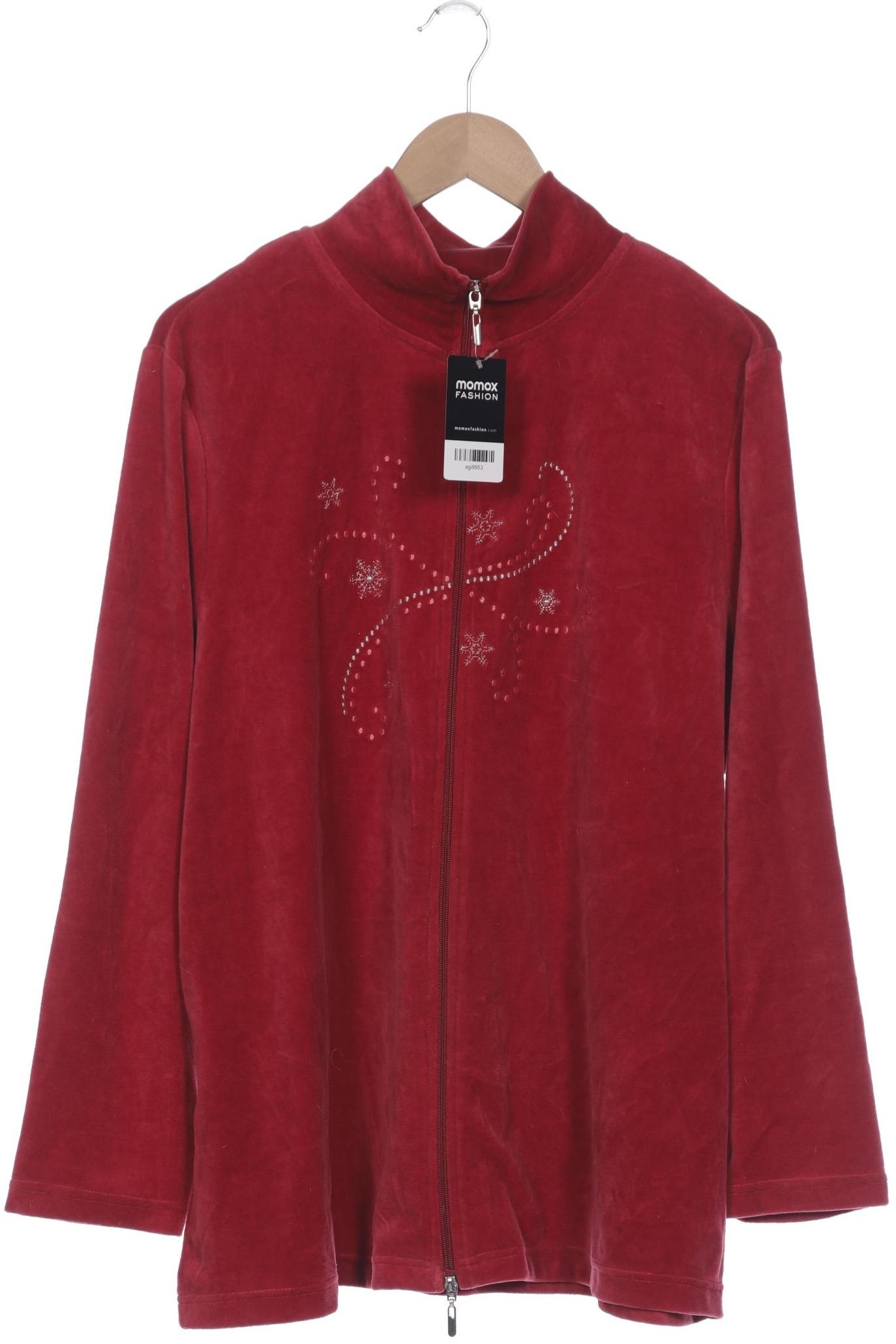 

Ulla Popken Damen Sweatshirt, rot, Gr. 46