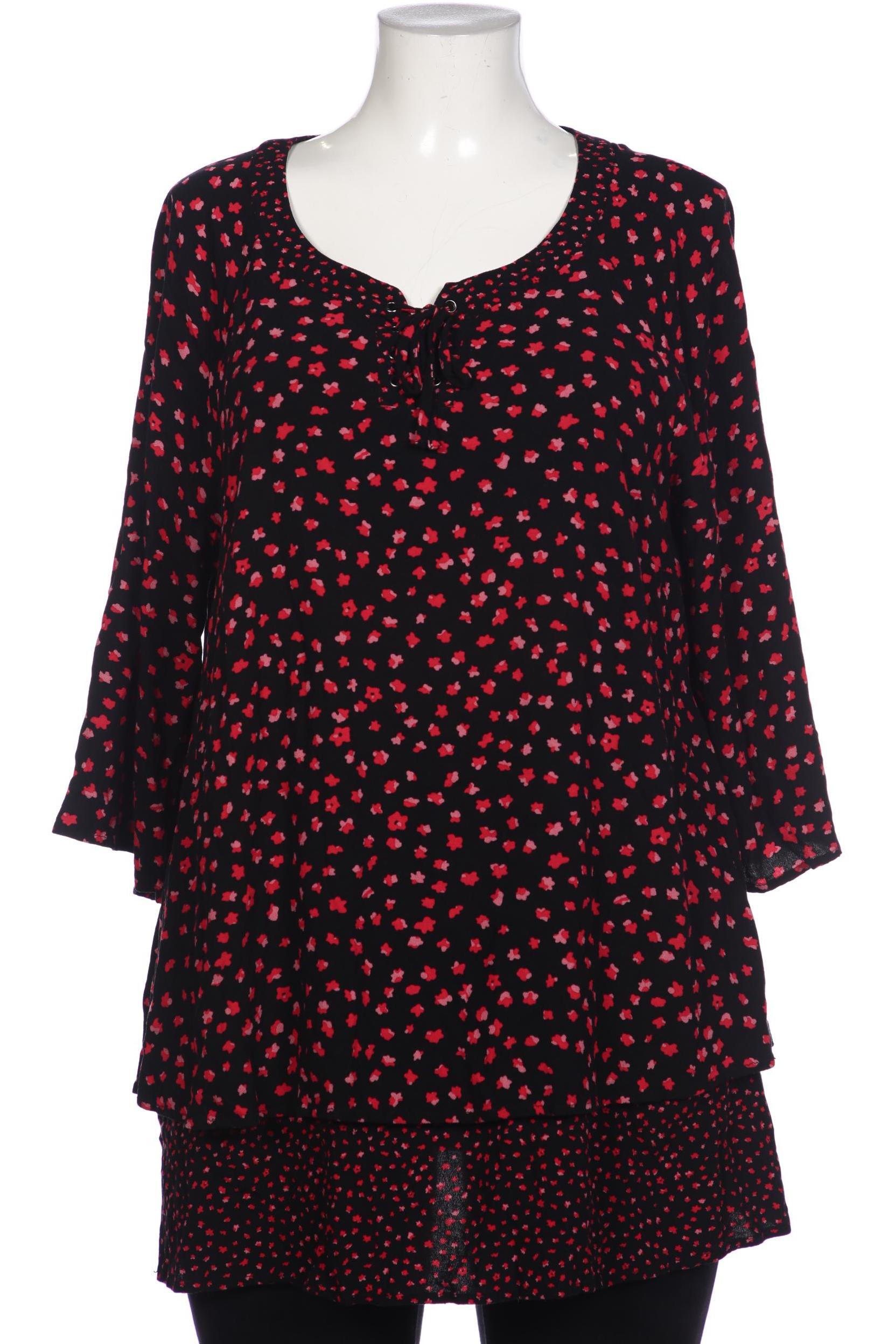 

Ulla Popken Damen Bluse, schwarz, Gr. 42