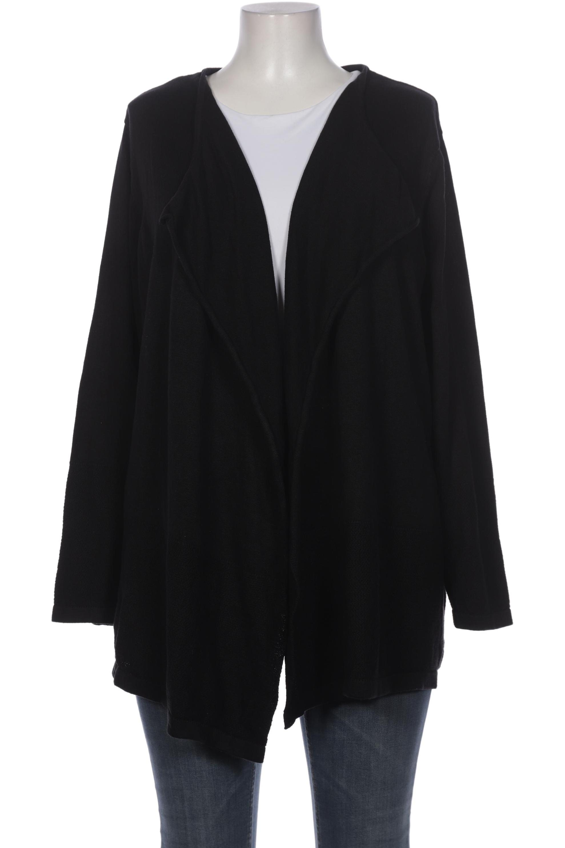 

Ulla Popken Damen Strickjacke, schwarz, Gr. 46