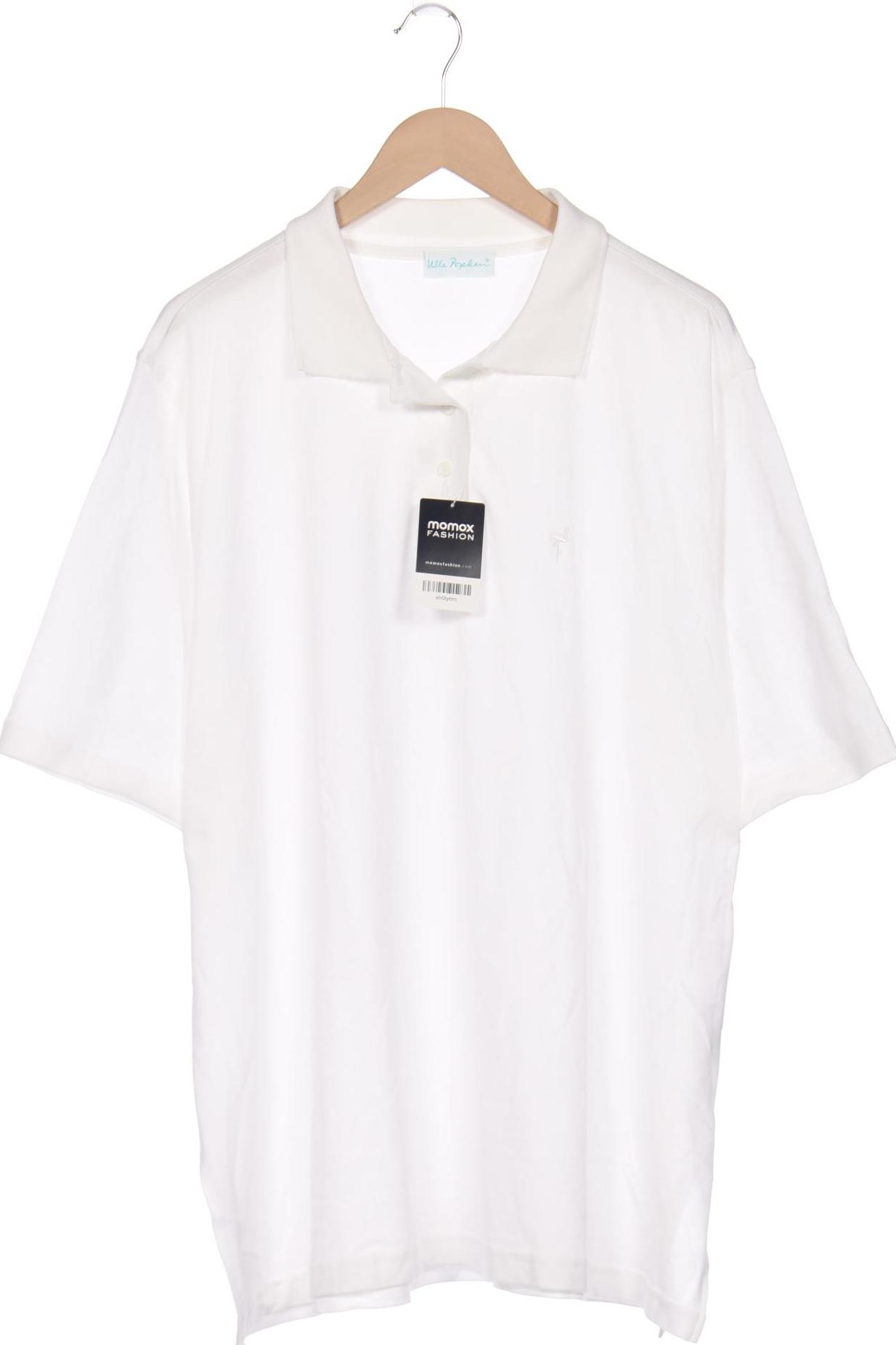 

Ulla Popken Damen Poloshirt, weiß, Gr. 50