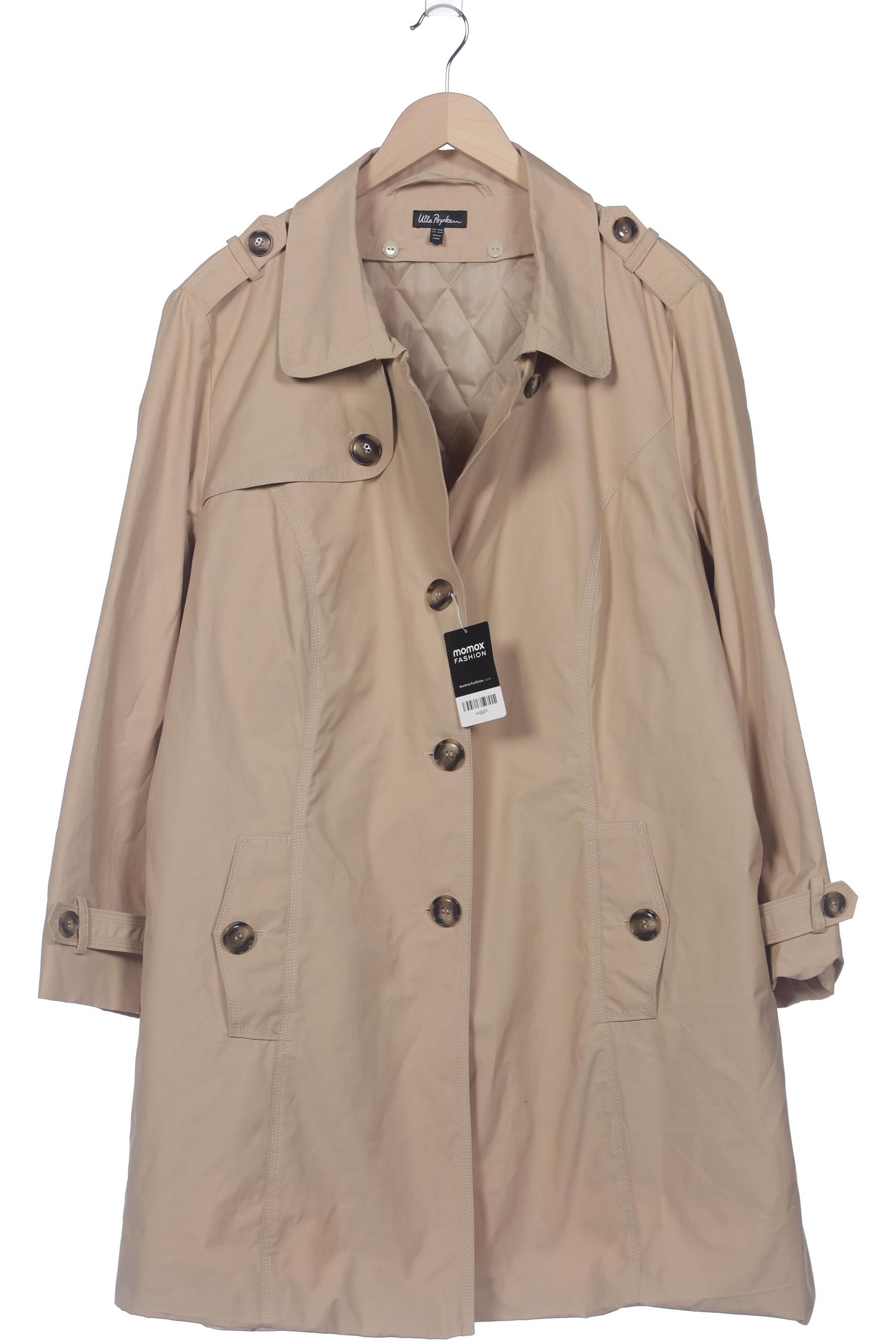 

Ulla Popken Damen Mantel, beige, Gr. 54