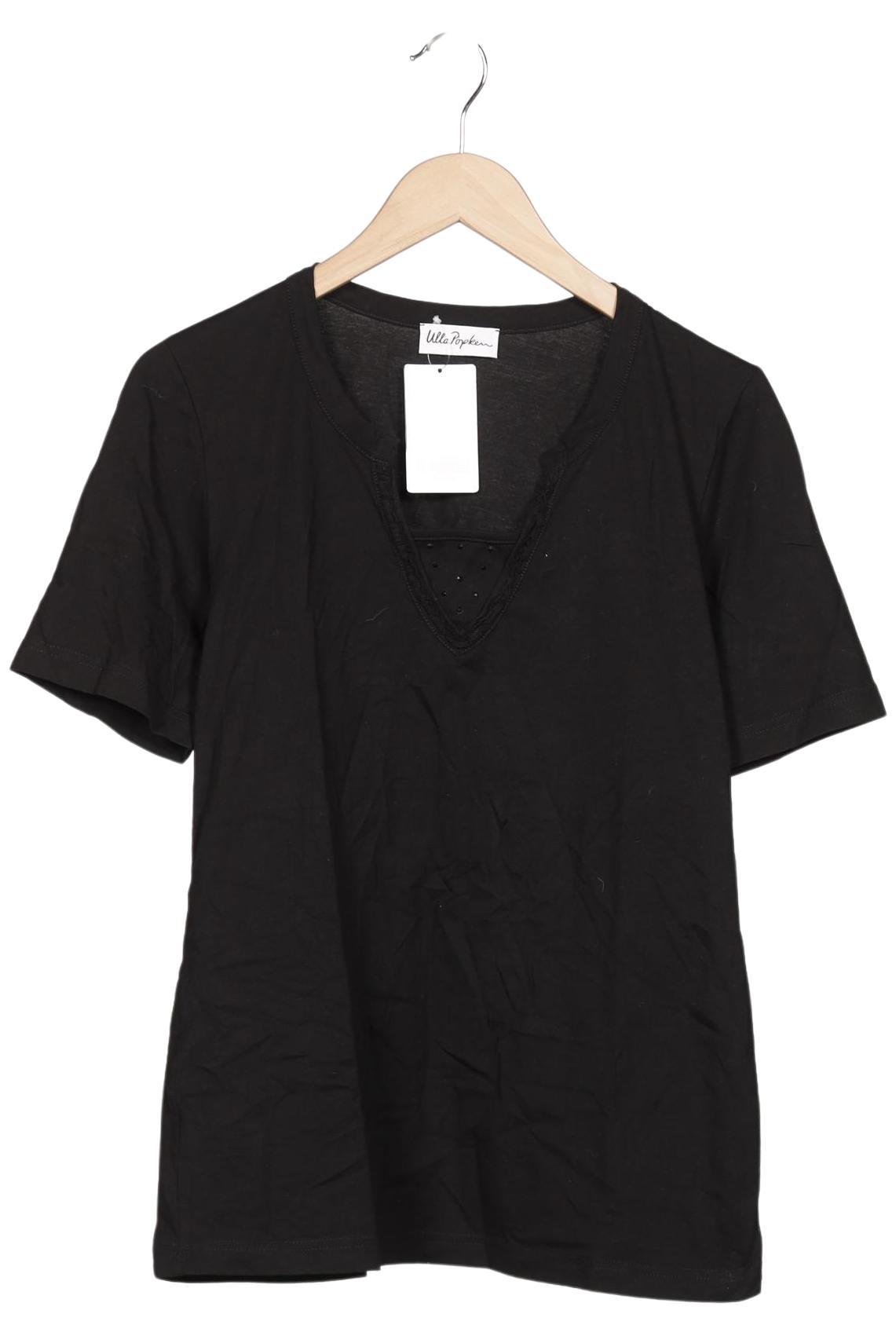 

Ulla Popken Damen T-Shirt, schwarz, Gr. 42