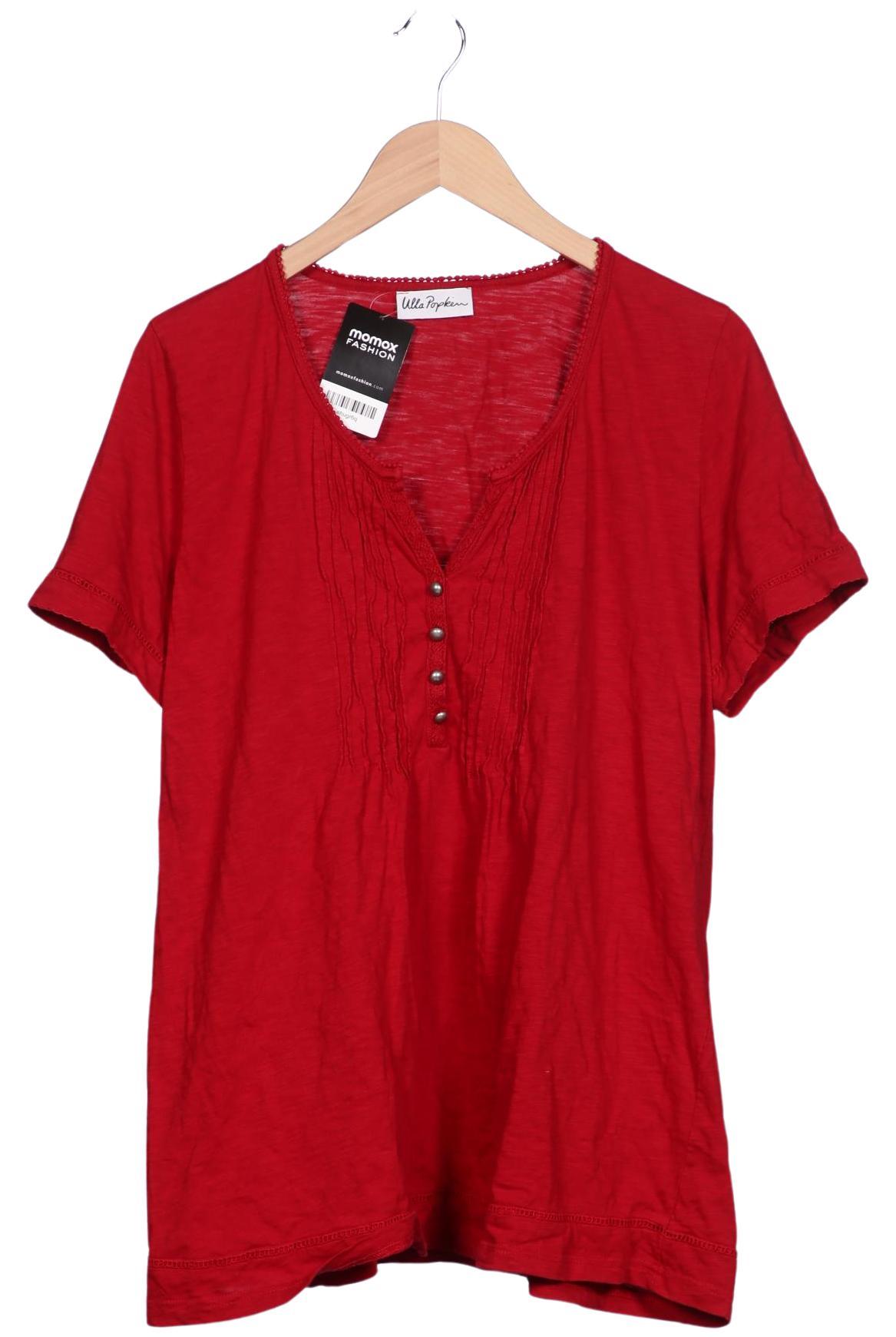 

Ulla Popken Damen T-Shirt, rot, Gr. 46