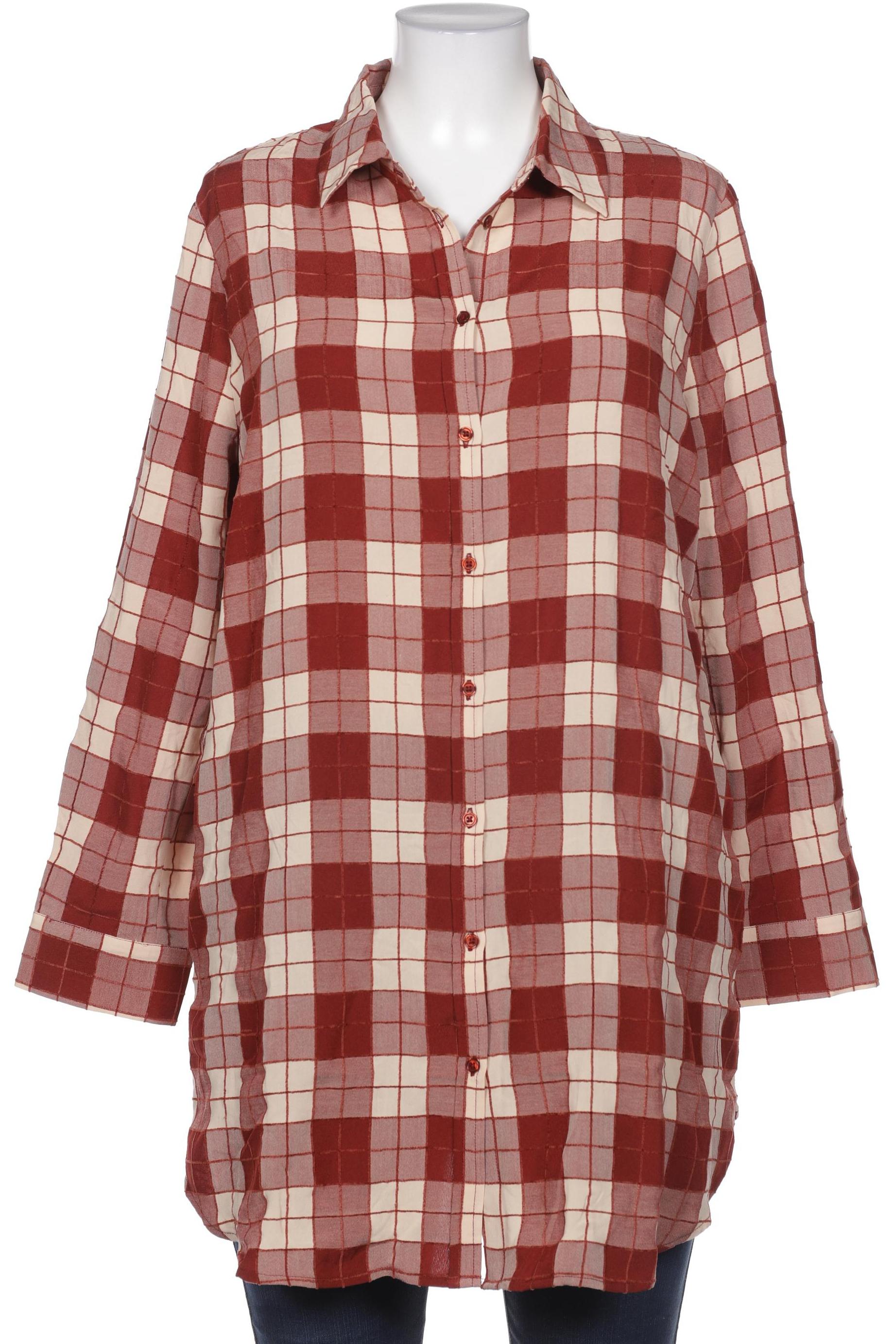 

Ulla Popken Damen Bluse, rot, Gr. 46
