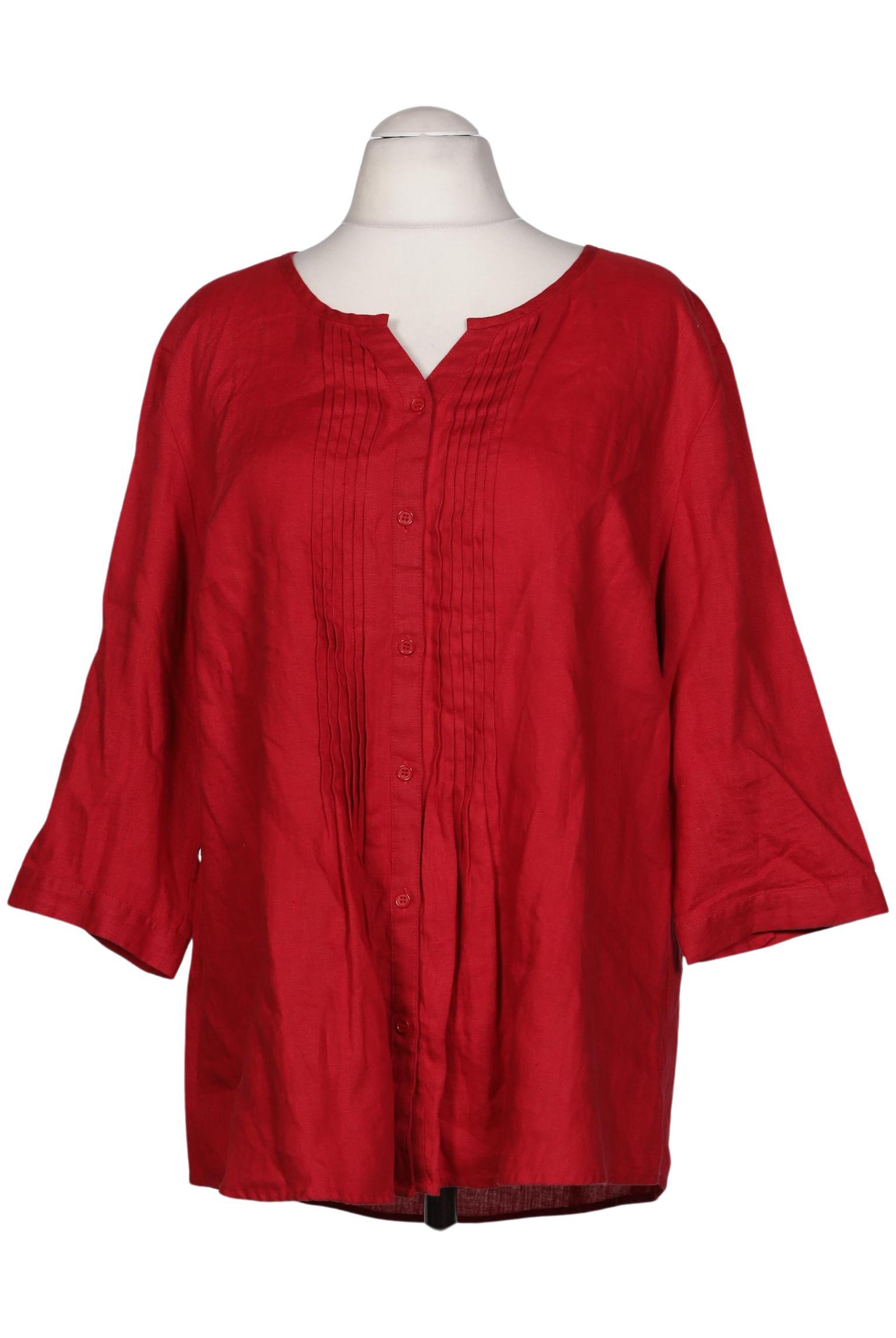 

Ulla Popken Damen Bluse, rot, Gr. 46