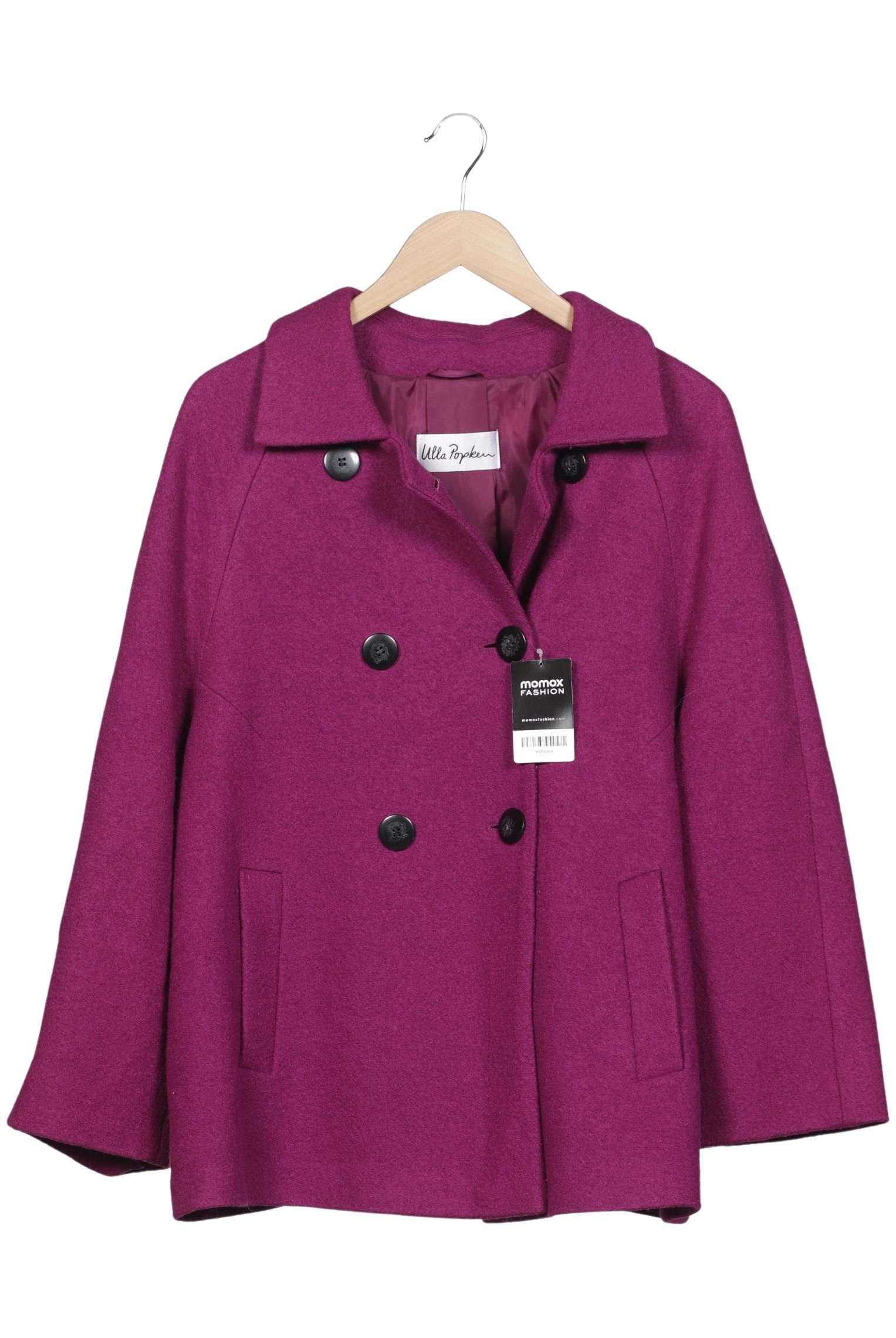 

Ulla Popken Damen Mantel, flieder, Gr. 52