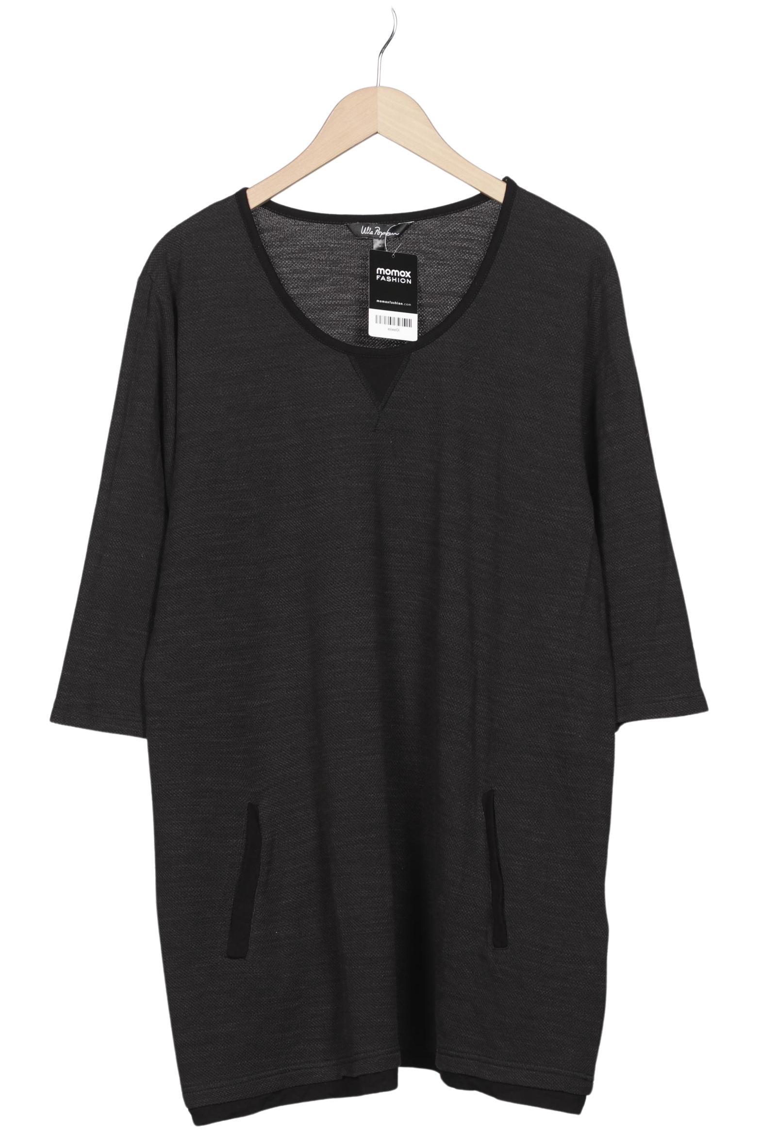 

Ulla Popken Damen Langarmshirt, grau, Gr. 50