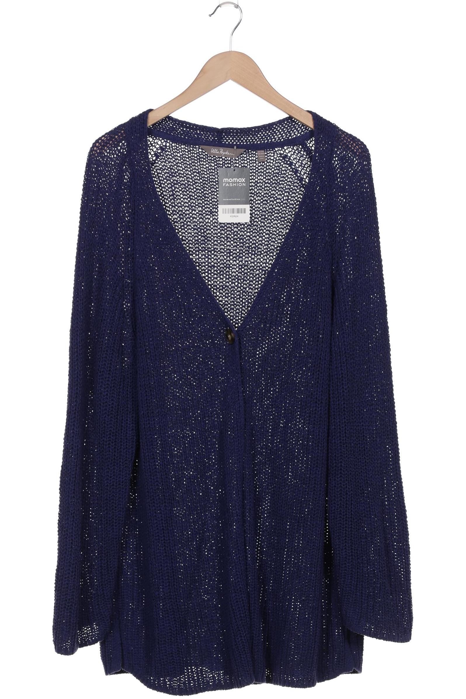 

Ulla Popken Damen Strickjacke, blau, Gr. 50
