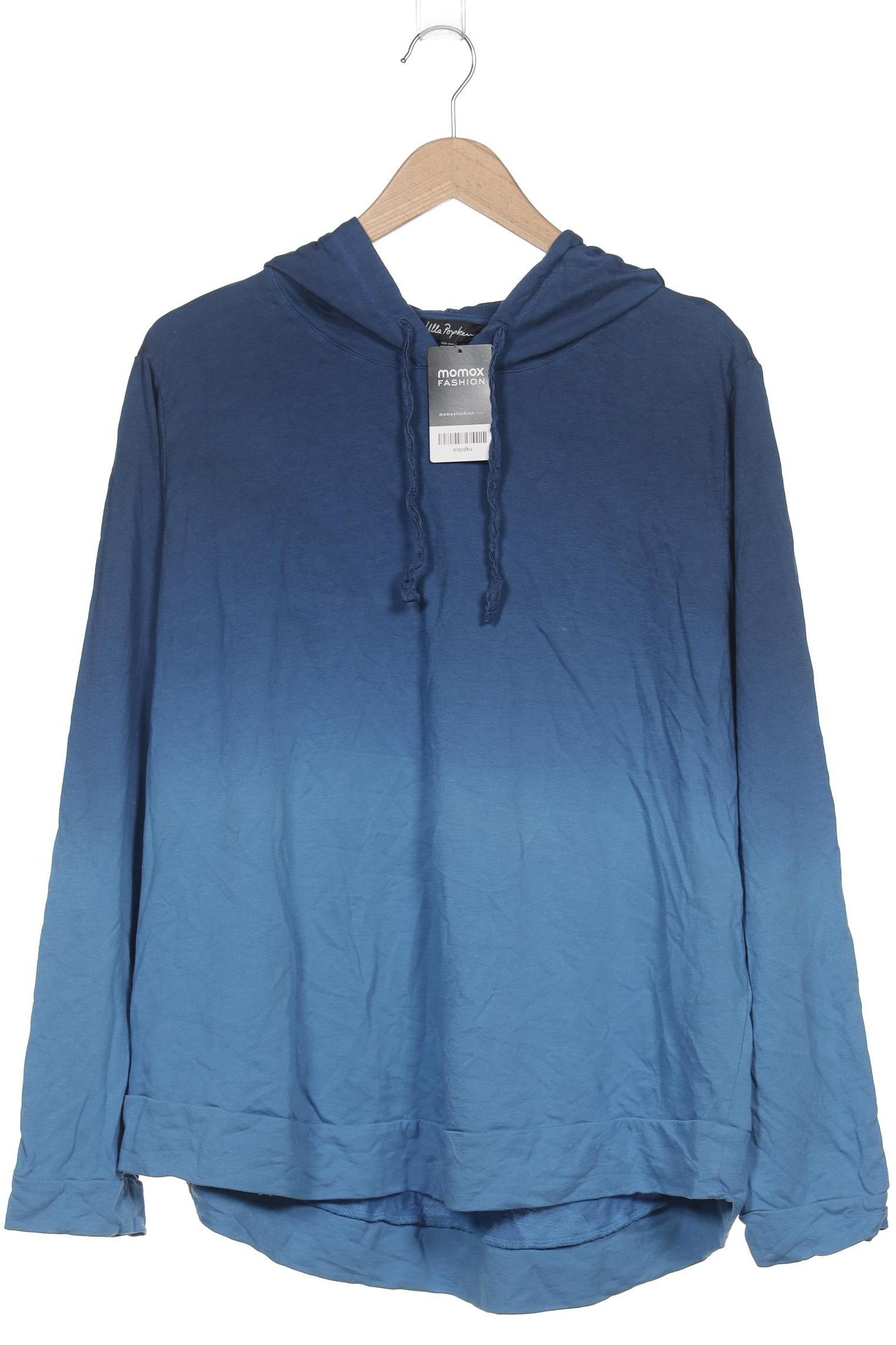 

Ulla Popken Damen Kapuzenpullover, blau, Gr. 50