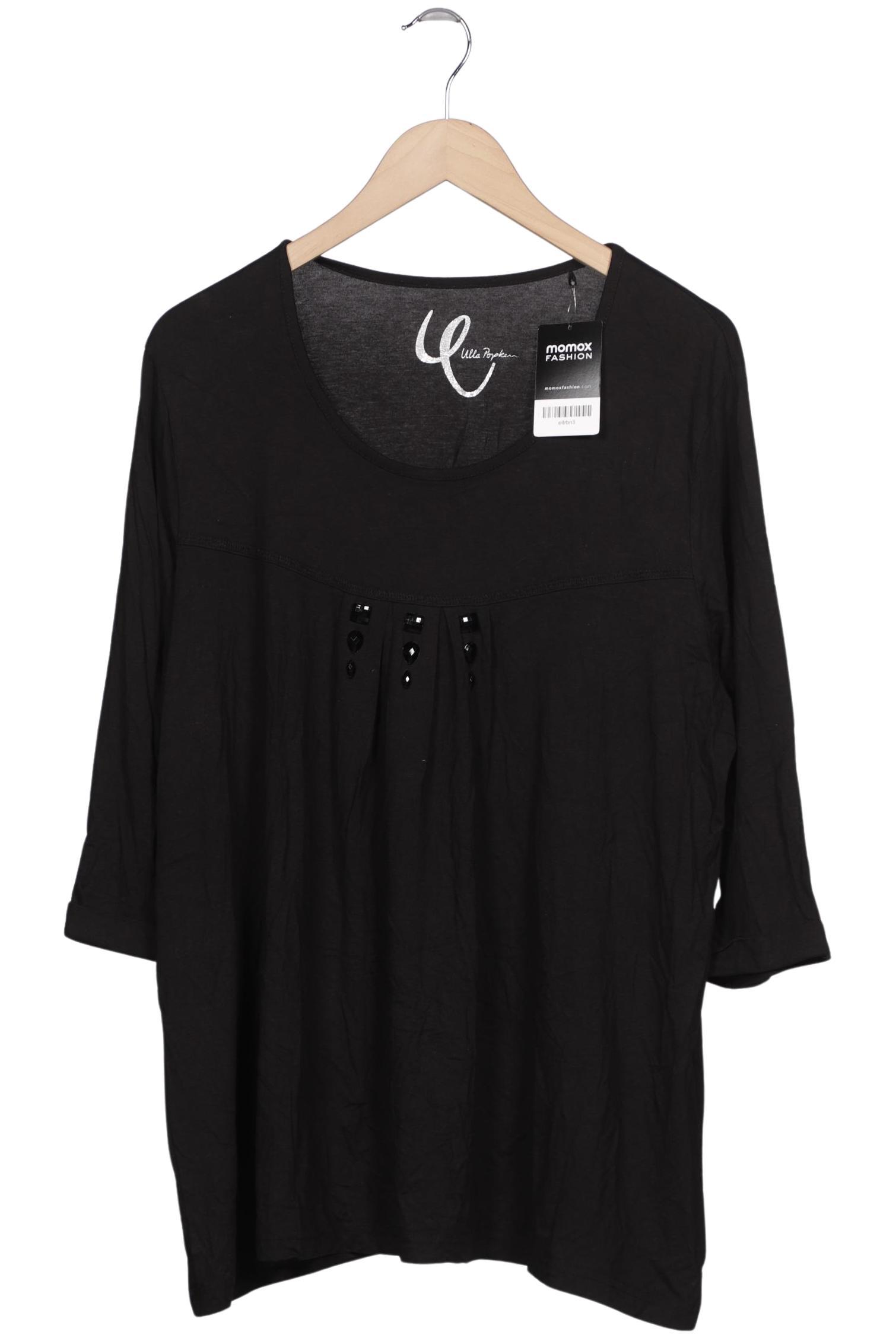 

Ulla Popken Damen Langarmshirt, schwarz, Gr. 46