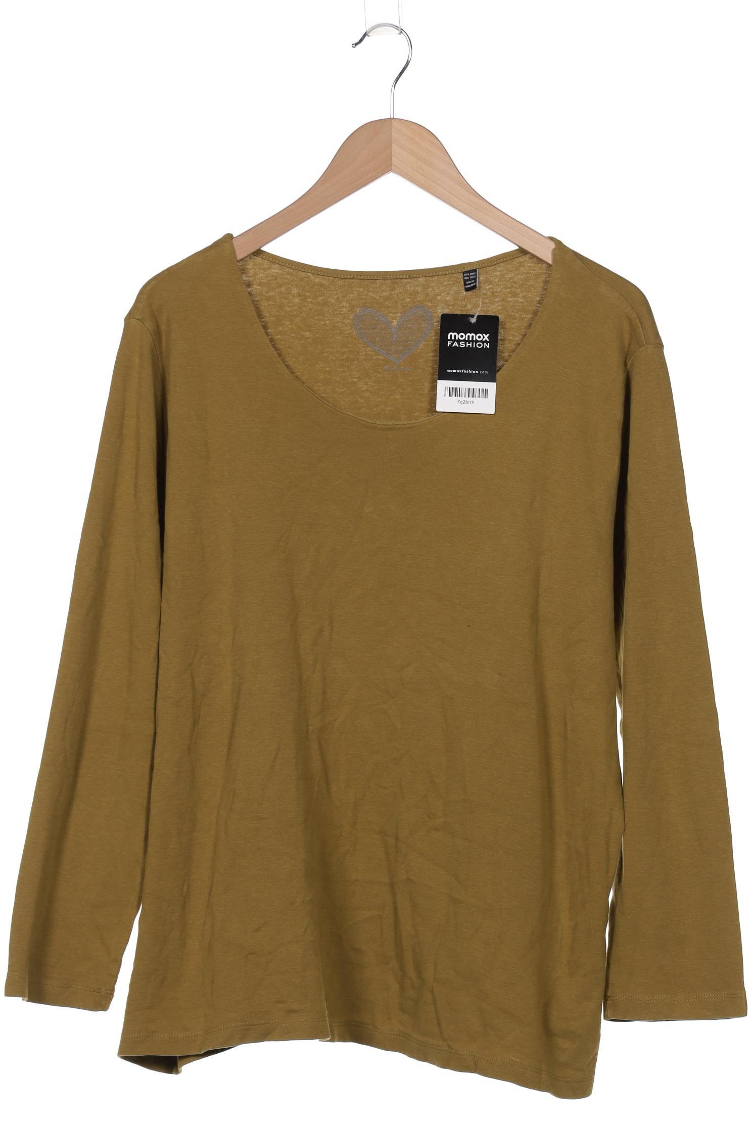 

Ulla Popken Damen Langarmshirt, grün, Gr. 50