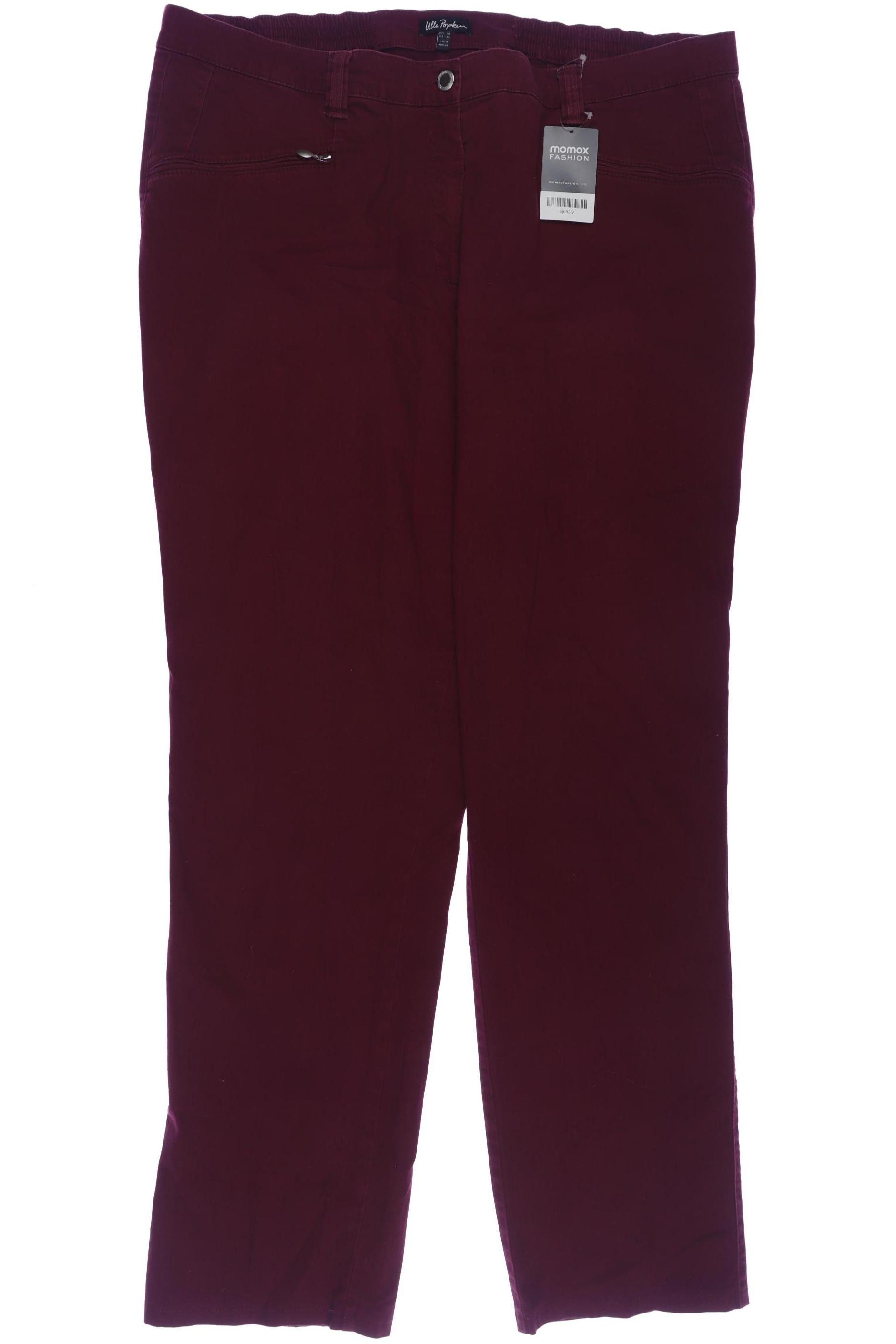 

Ulla Popken Damen Jeans, bordeaux, Gr. 104