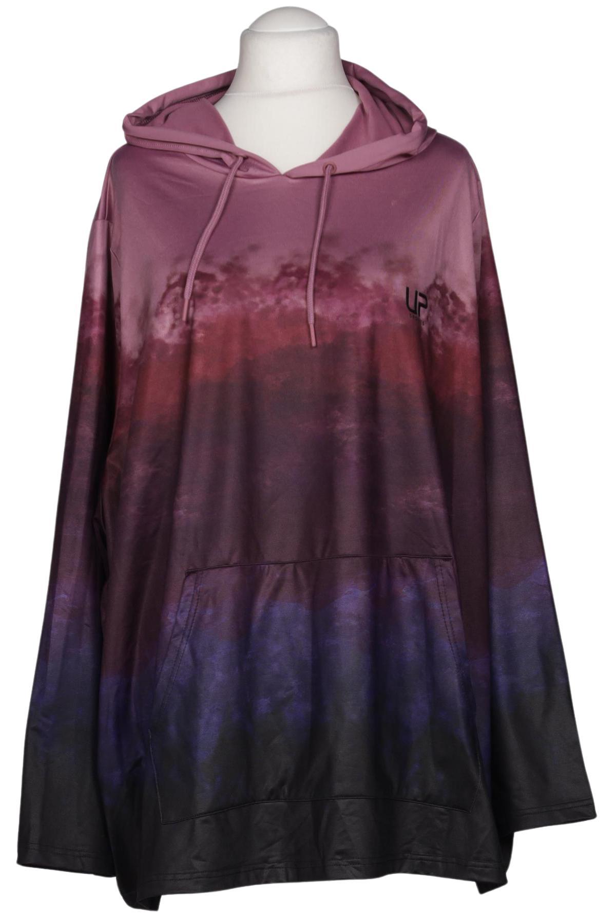 

Ulla Popken Damen Kapuzenpullover, flieder, Gr. 62