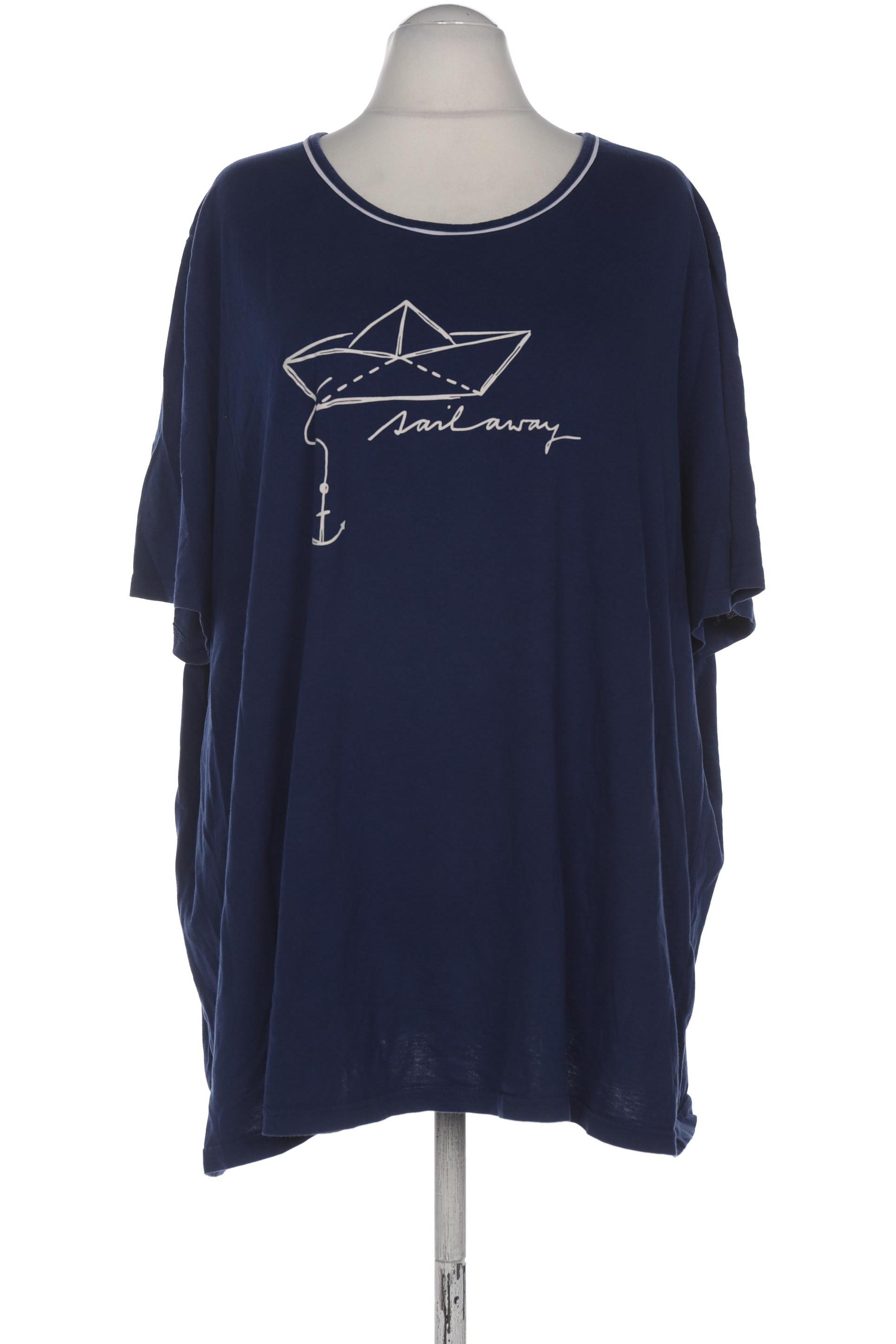 

Ulla Popken Damen T-Shirt, marineblau, Gr. 58