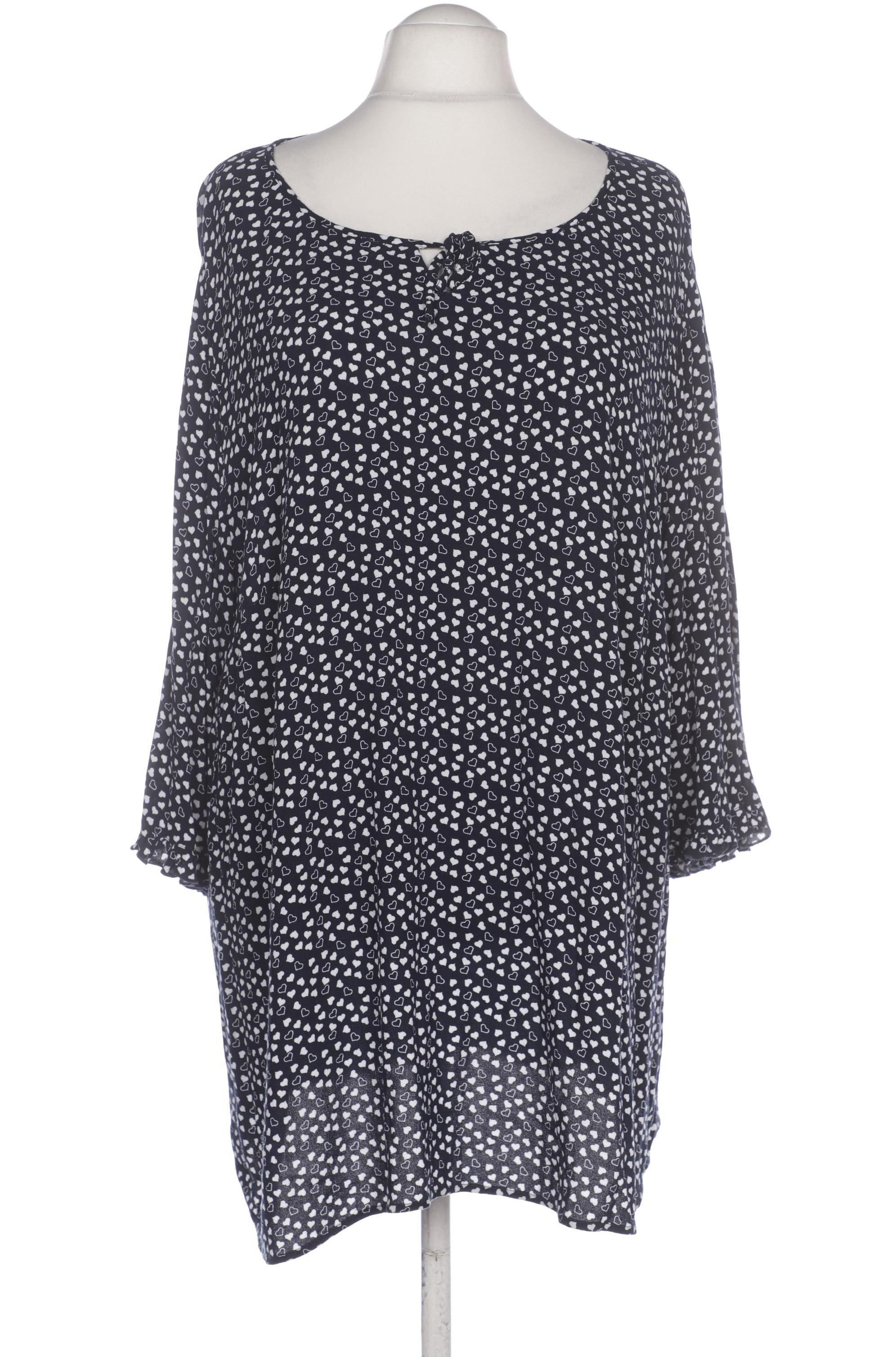 

Ulla Popken Damen Bluse, marineblau, Gr. 58