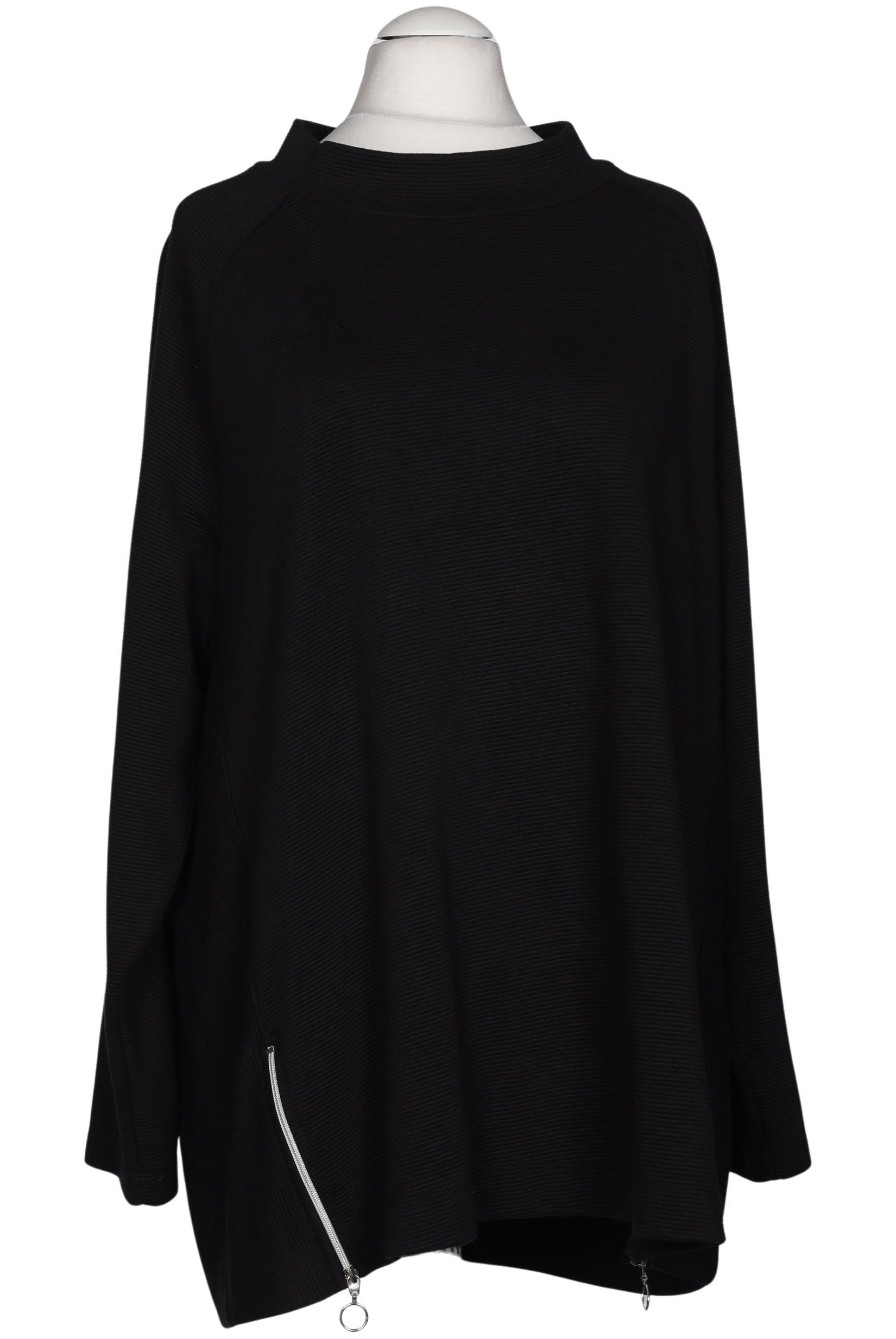 

Ulla Popken Damen Sweatshirt, schwarz, Gr. 54