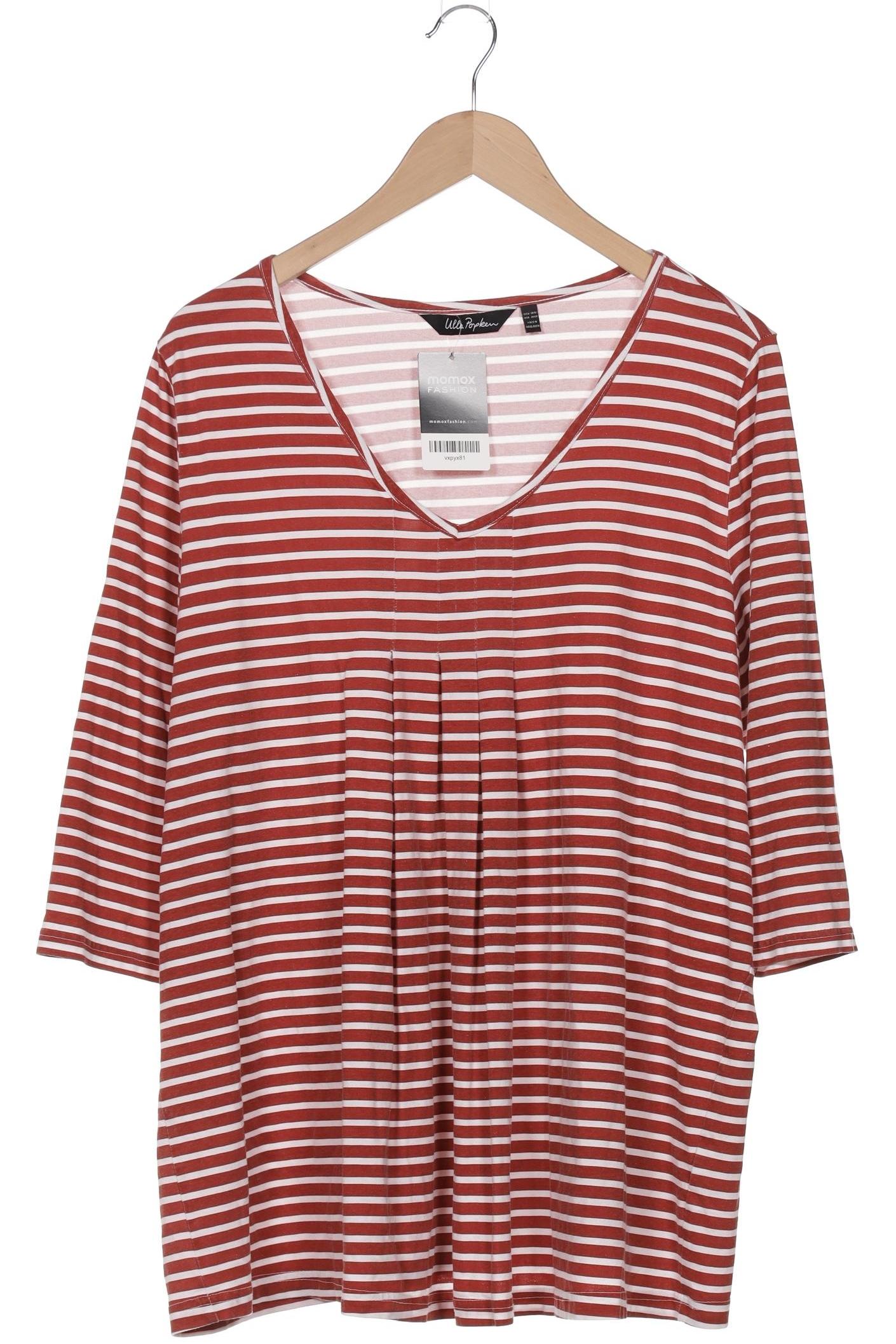 

Ulla Popken Damen Langarmshirt, bordeaux, Gr. 50