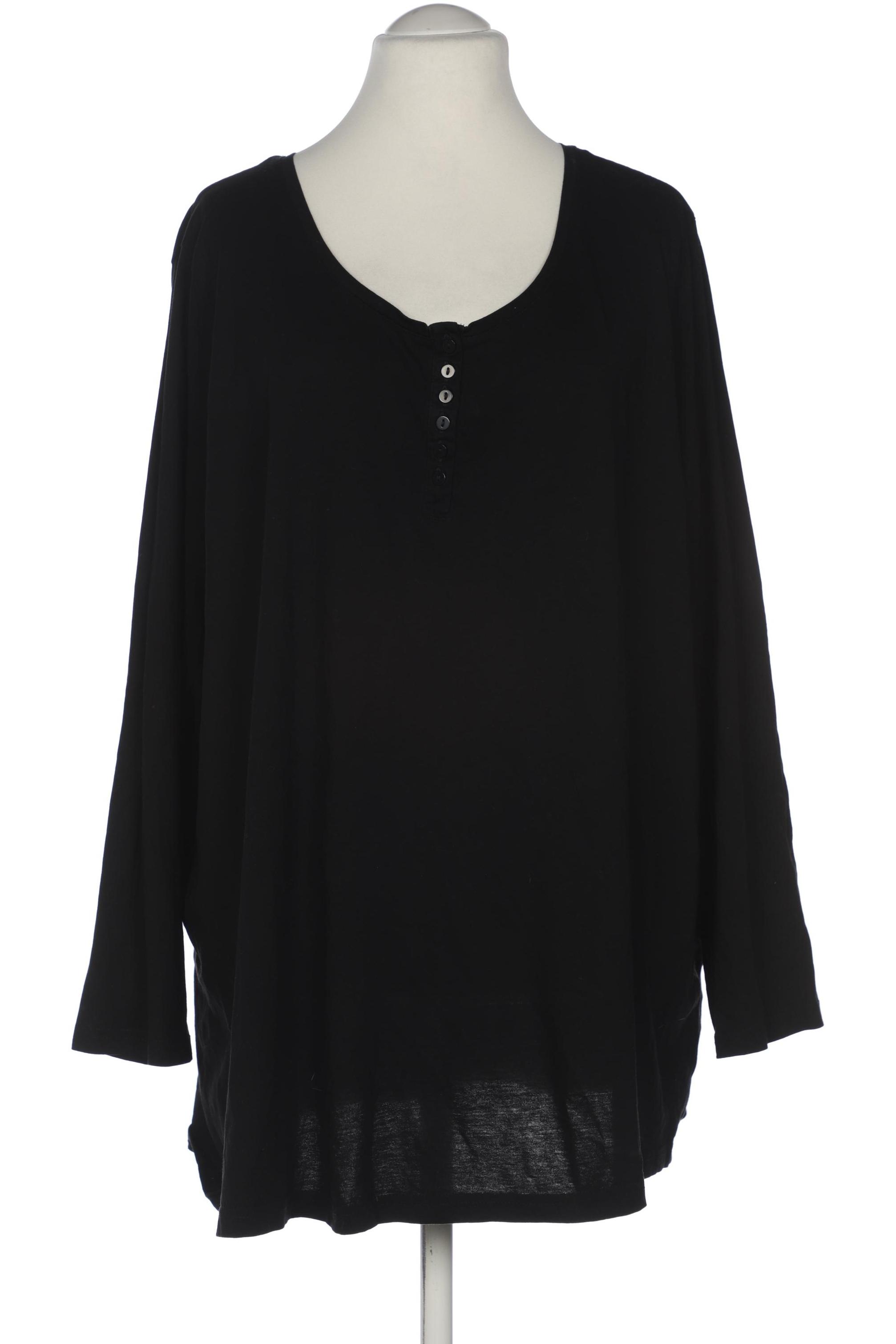 

Ulla Popken Damen Langarmshirt, schwarz, Gr. 54