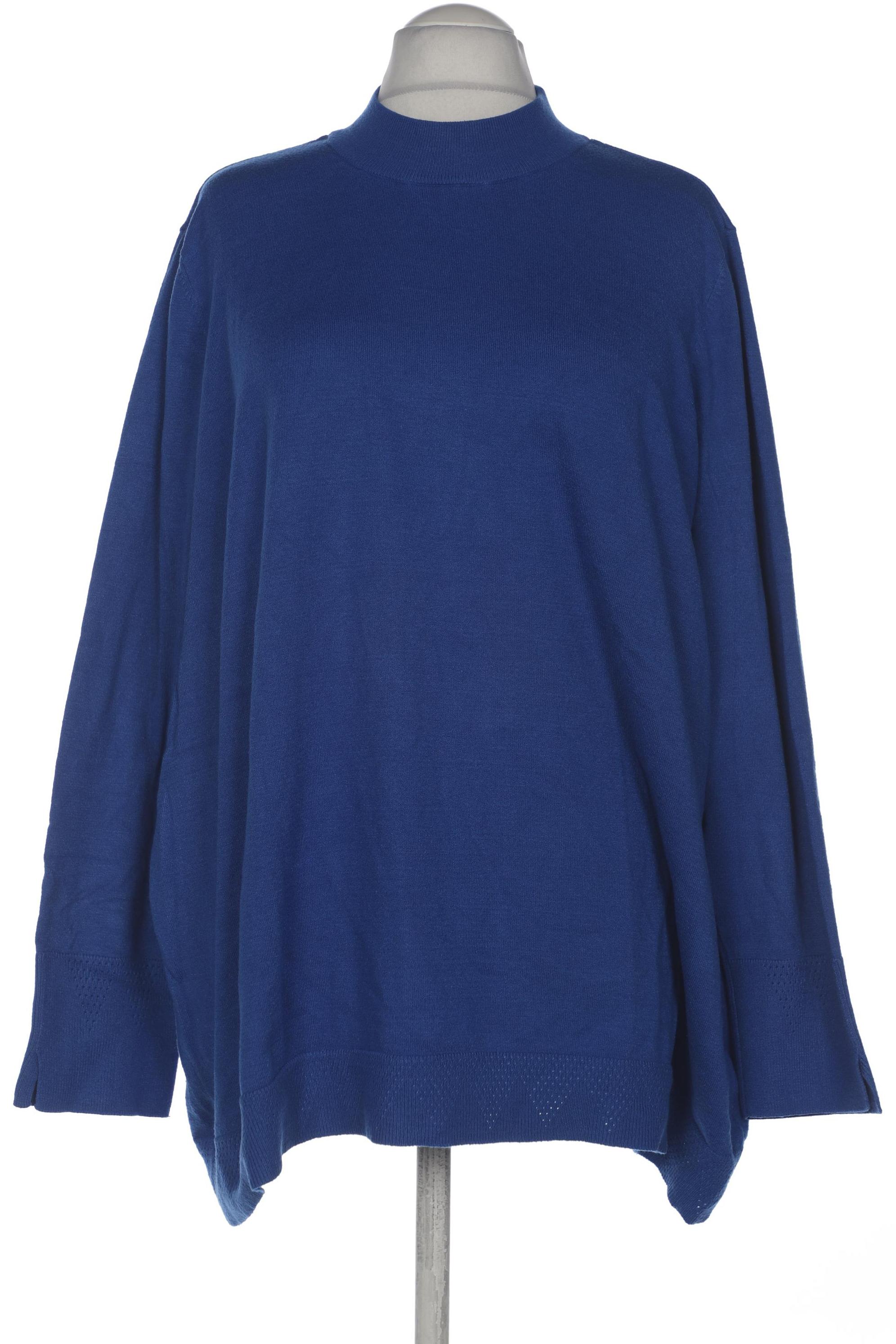 

Ulla Popken Damen Pullover, blau, Gr. 54