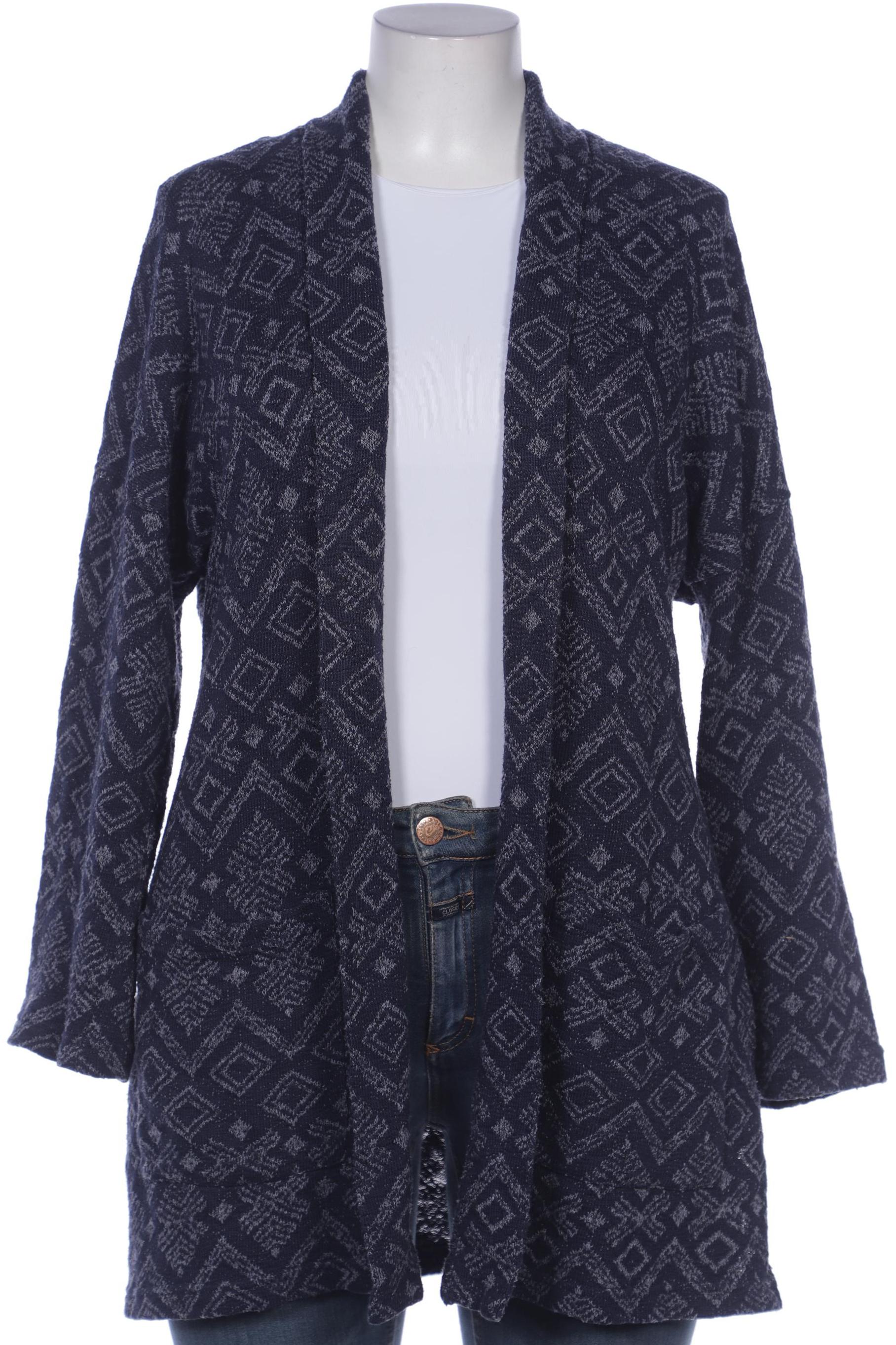

Ulla Popken Damen Strickjacke, marineblau, Gr. 42