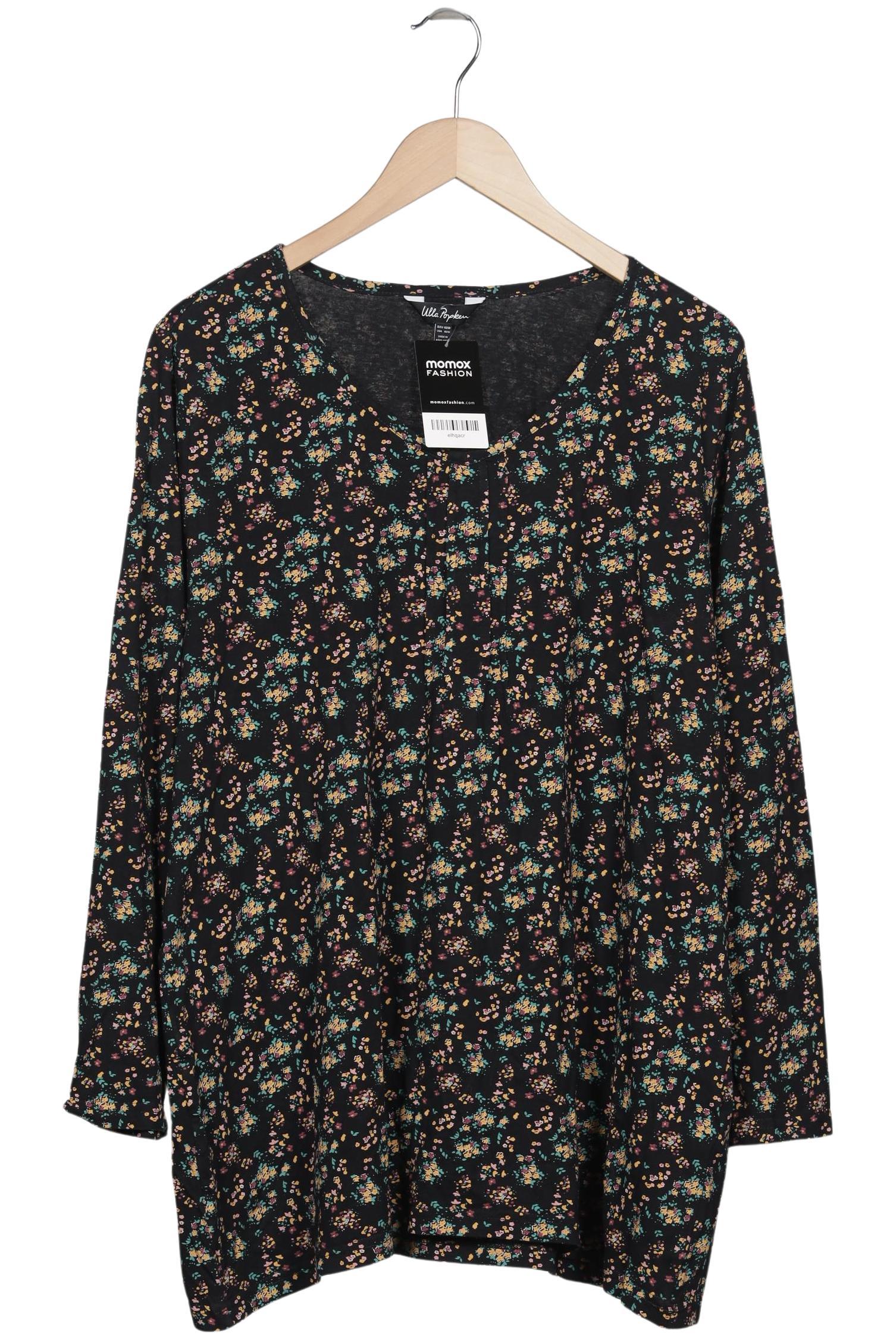 

Ulla Popken Damen Langarmshirt, schwarz, Gr. 46