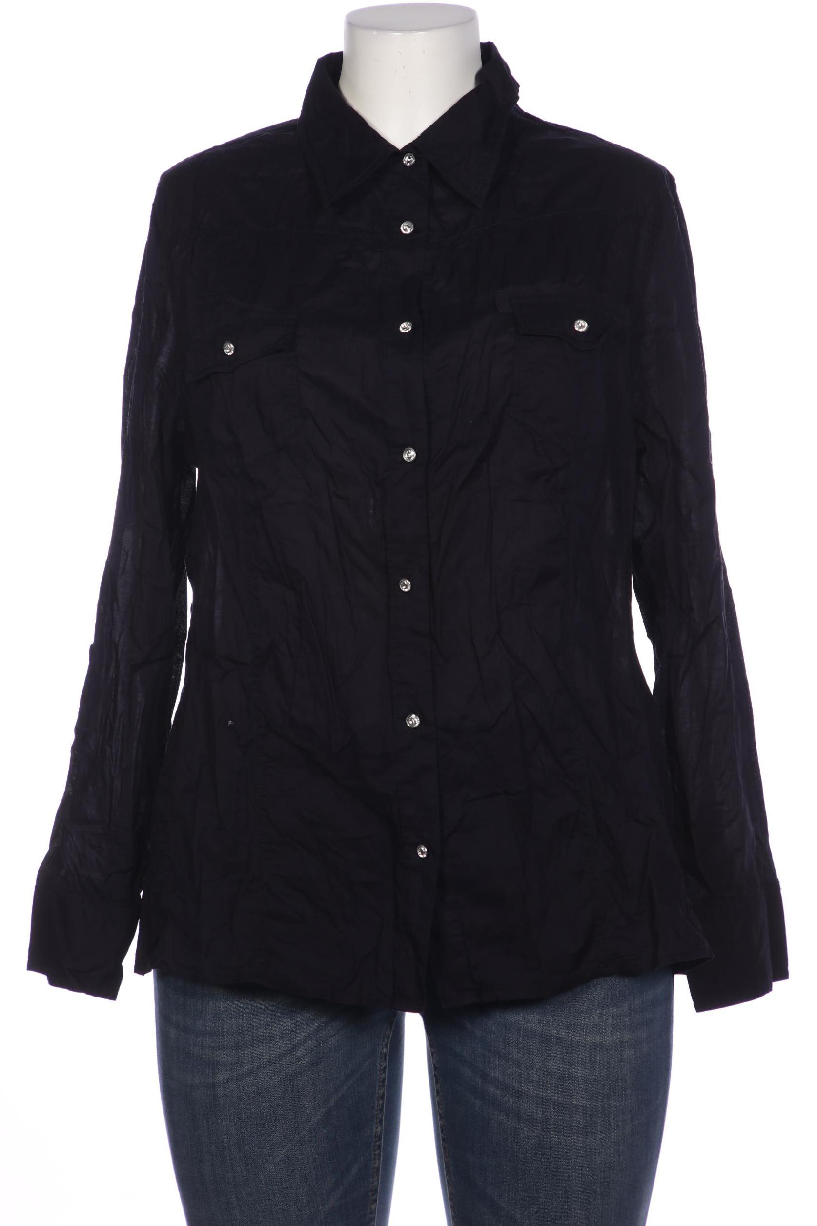 

Ulla Popken Damen Bluse, schwarz