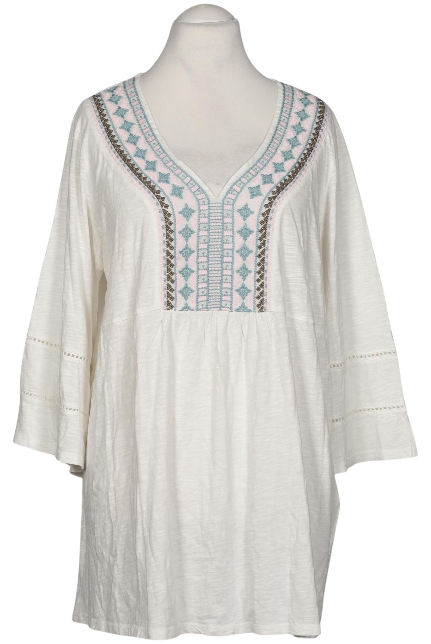 

Ulla Popken Damen Bluse, cremeweiß, Gr. 46