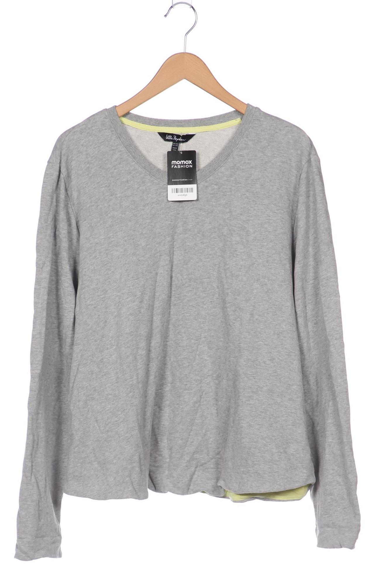 

Ulla Popken Damen Sweatshirt, grau, Gr. 50