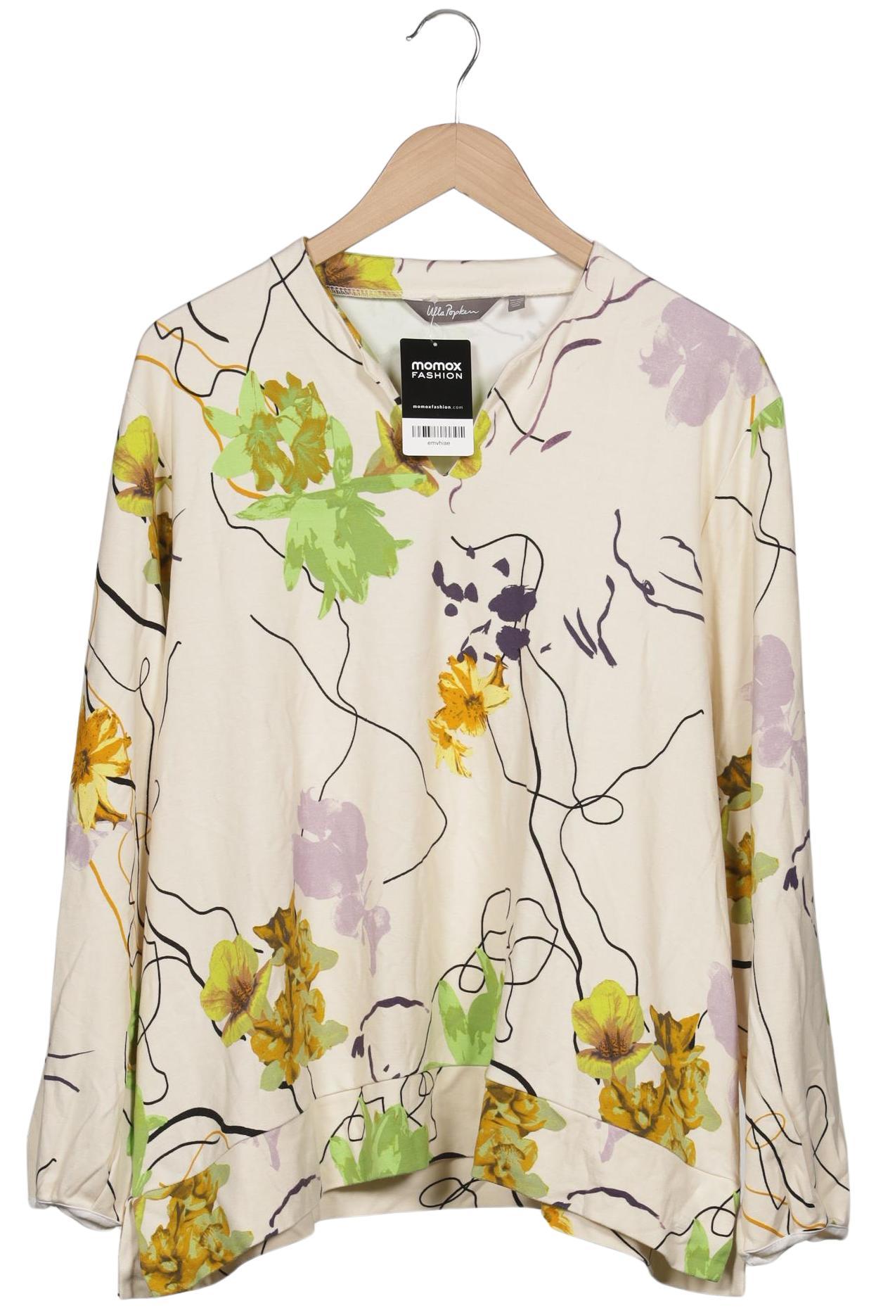 

Ulla Popken Damen Langarmshirt, cremeweiß, Gr. 50