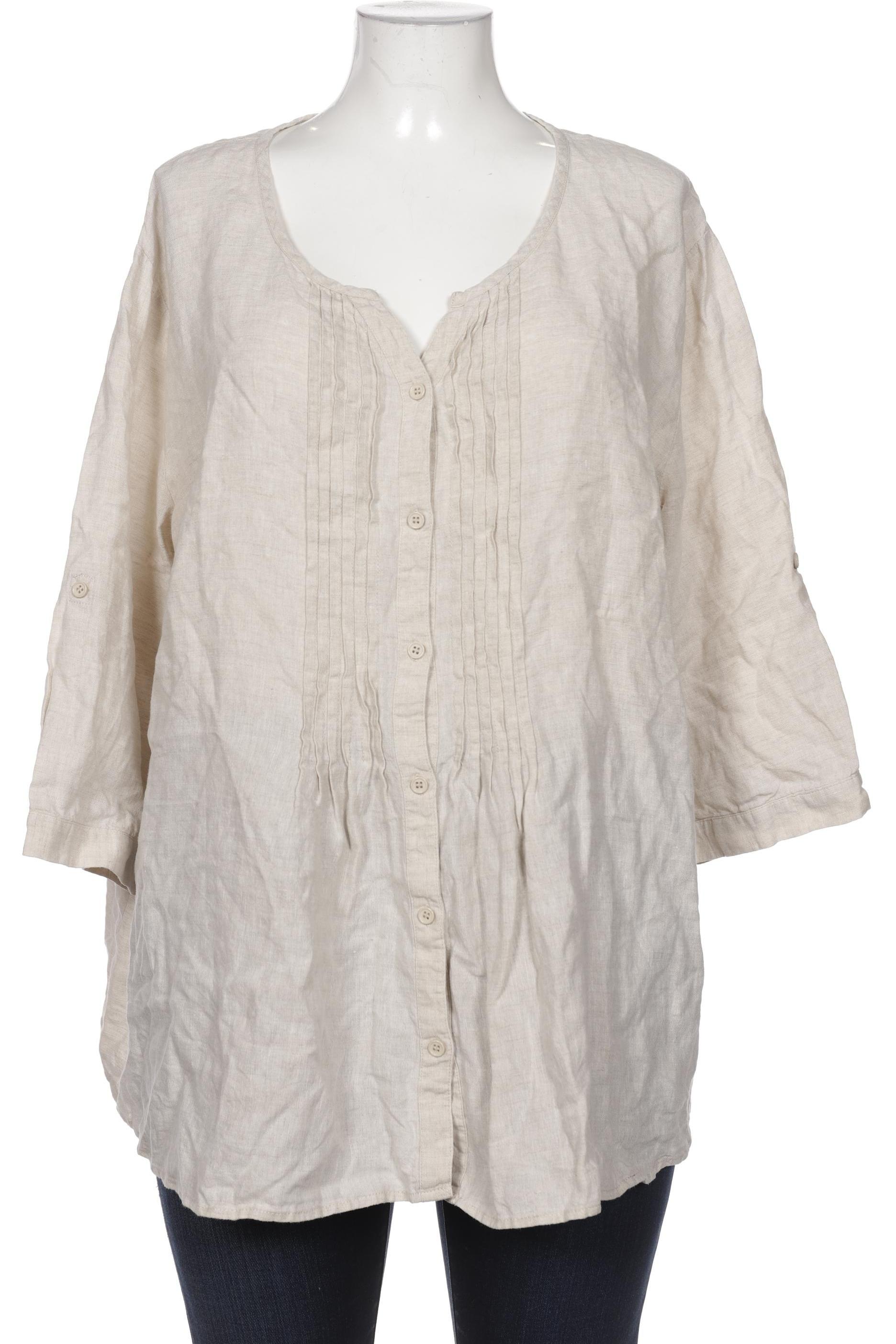 

Ulla Popken Damen Bluse, beige, Gr. 50