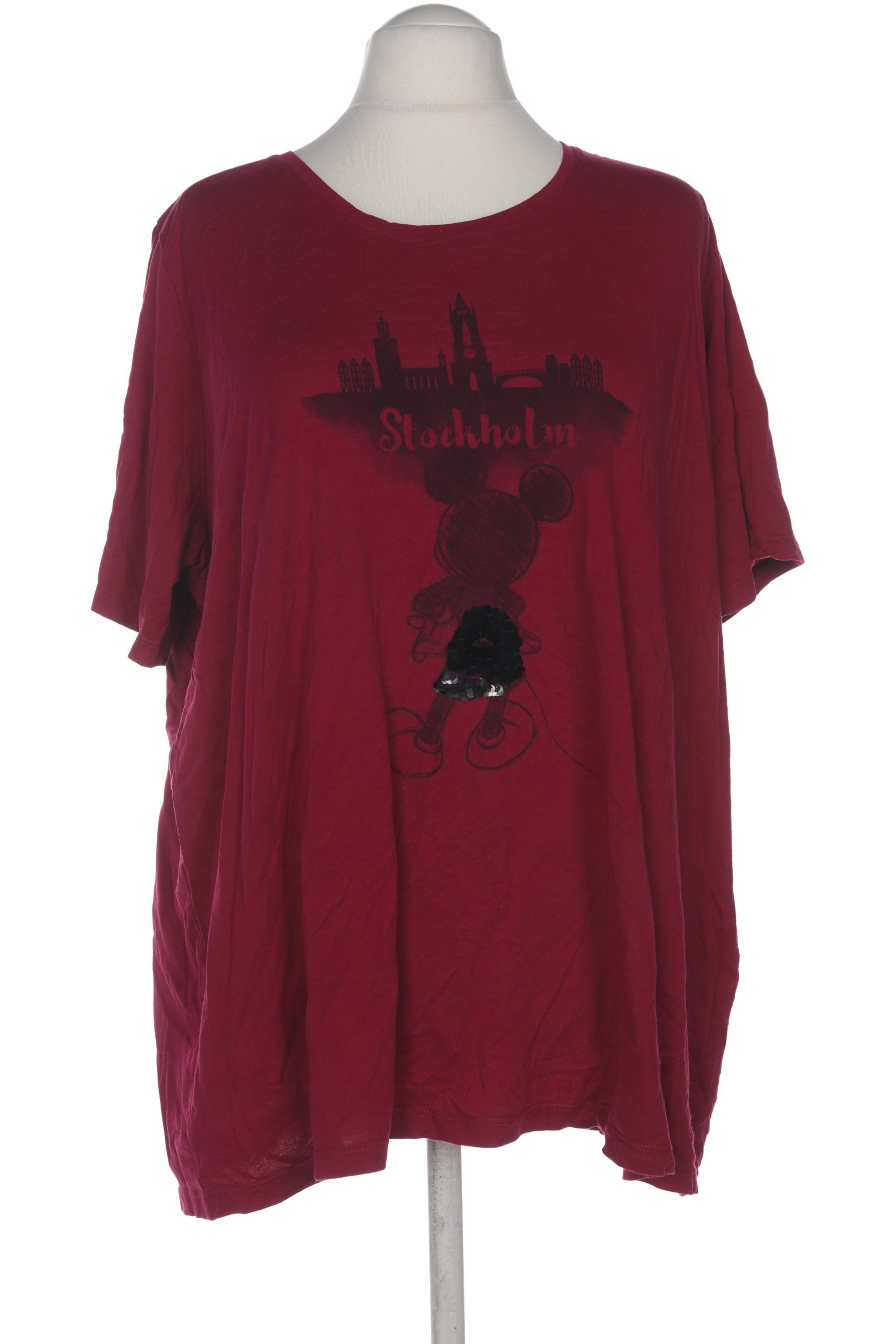 

Ulla Popken Damen T-Shirt, bordeaux, Gr. 54