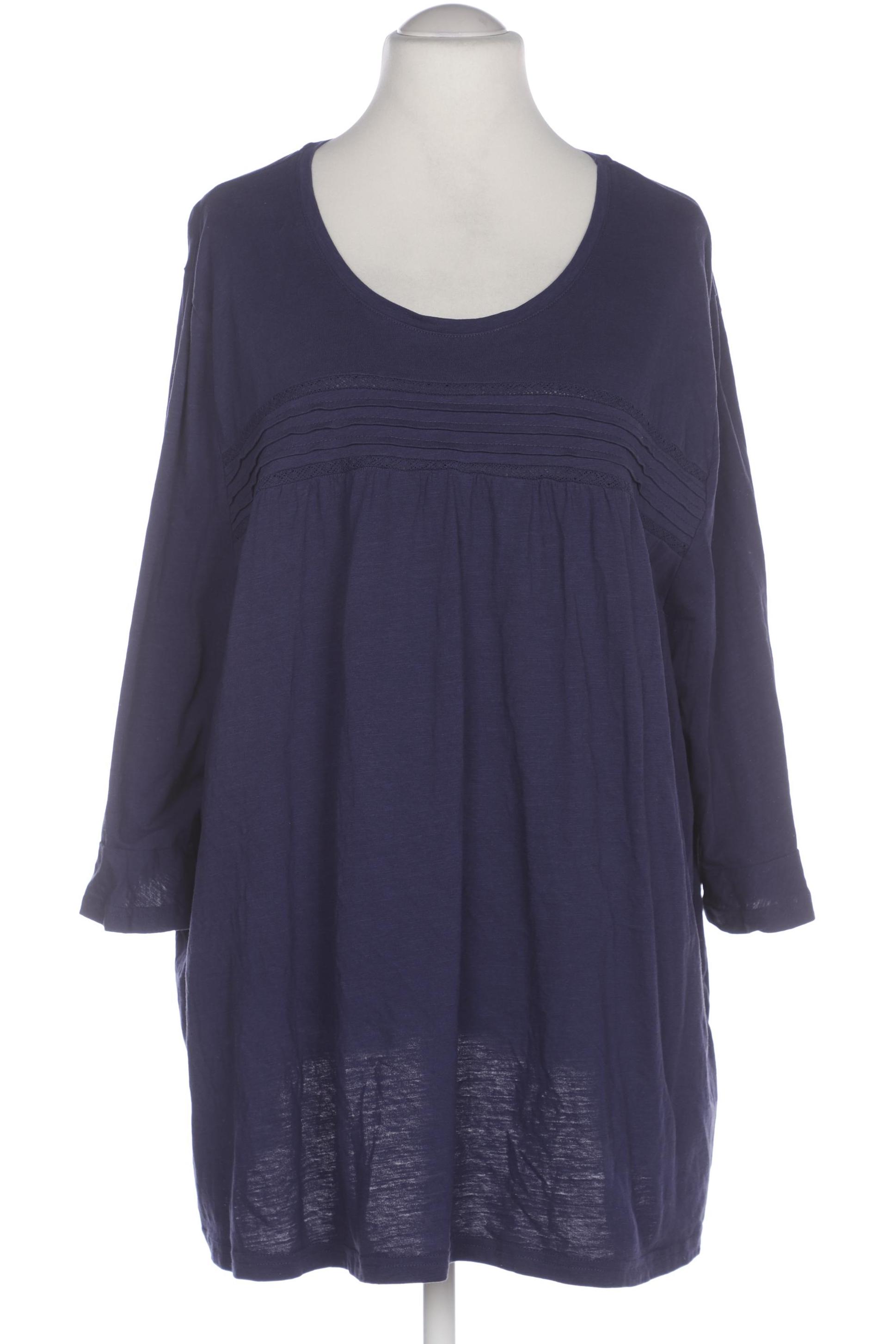

Ulla Popken Damen Langarmshirt, marineblau, Gr. 58
