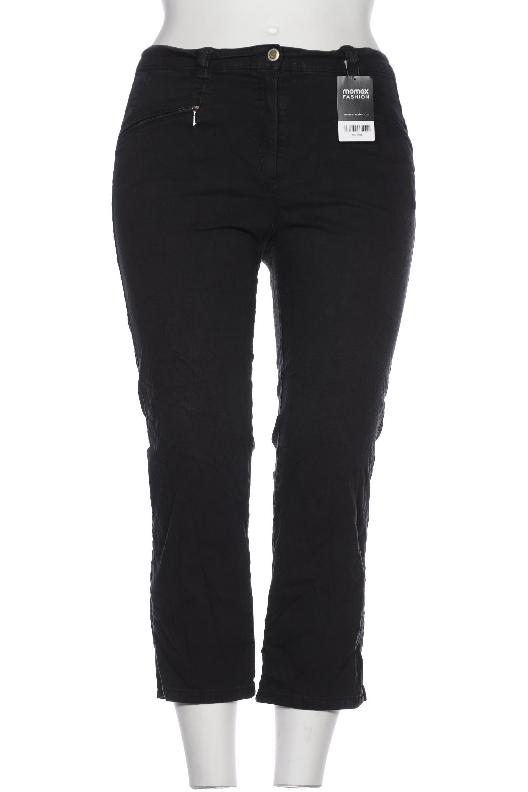 

Ulla Popken Damen Jeans, schwarz, Gr. 22