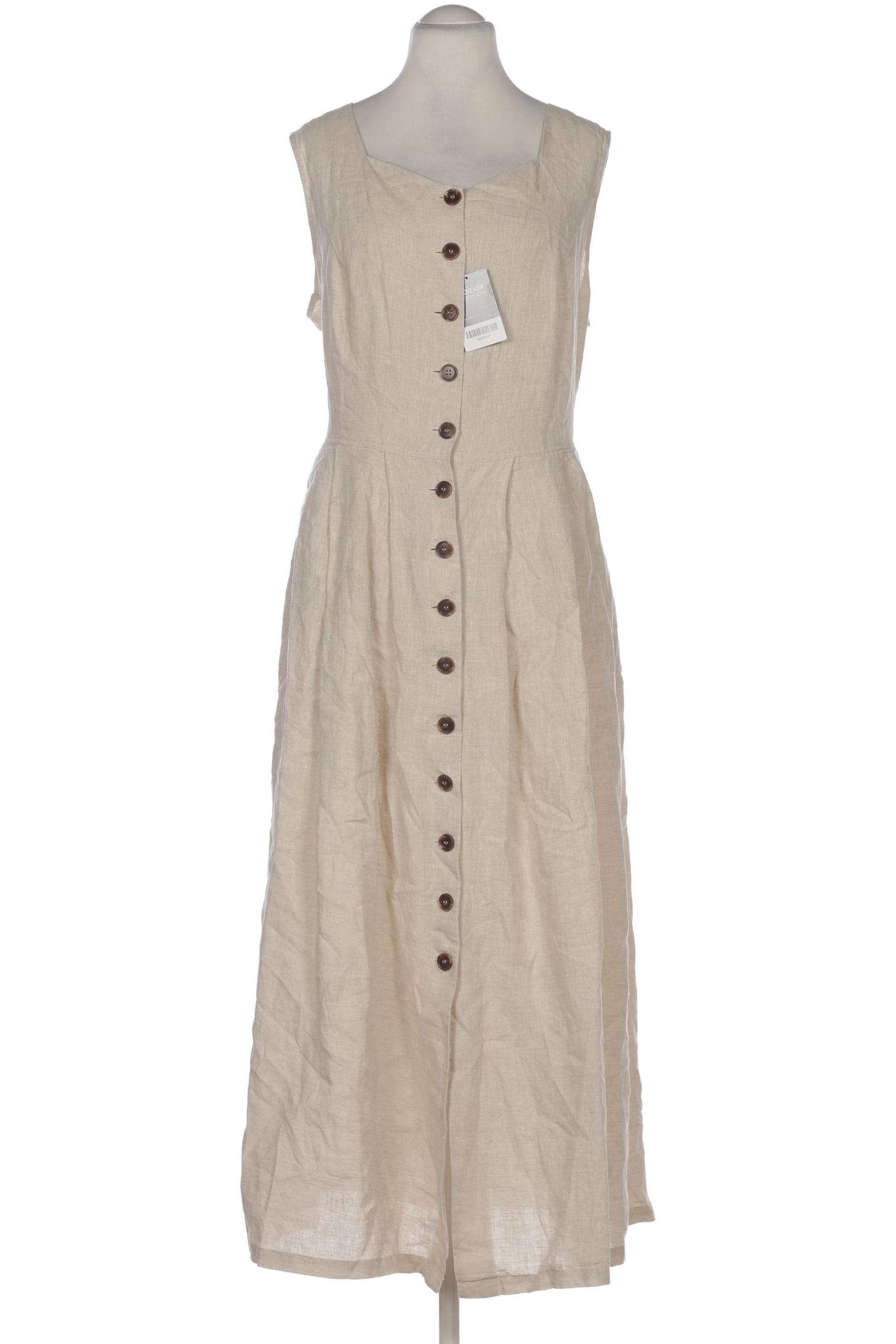

Ulla Popken Damen Kleid, beige, Gr. 50