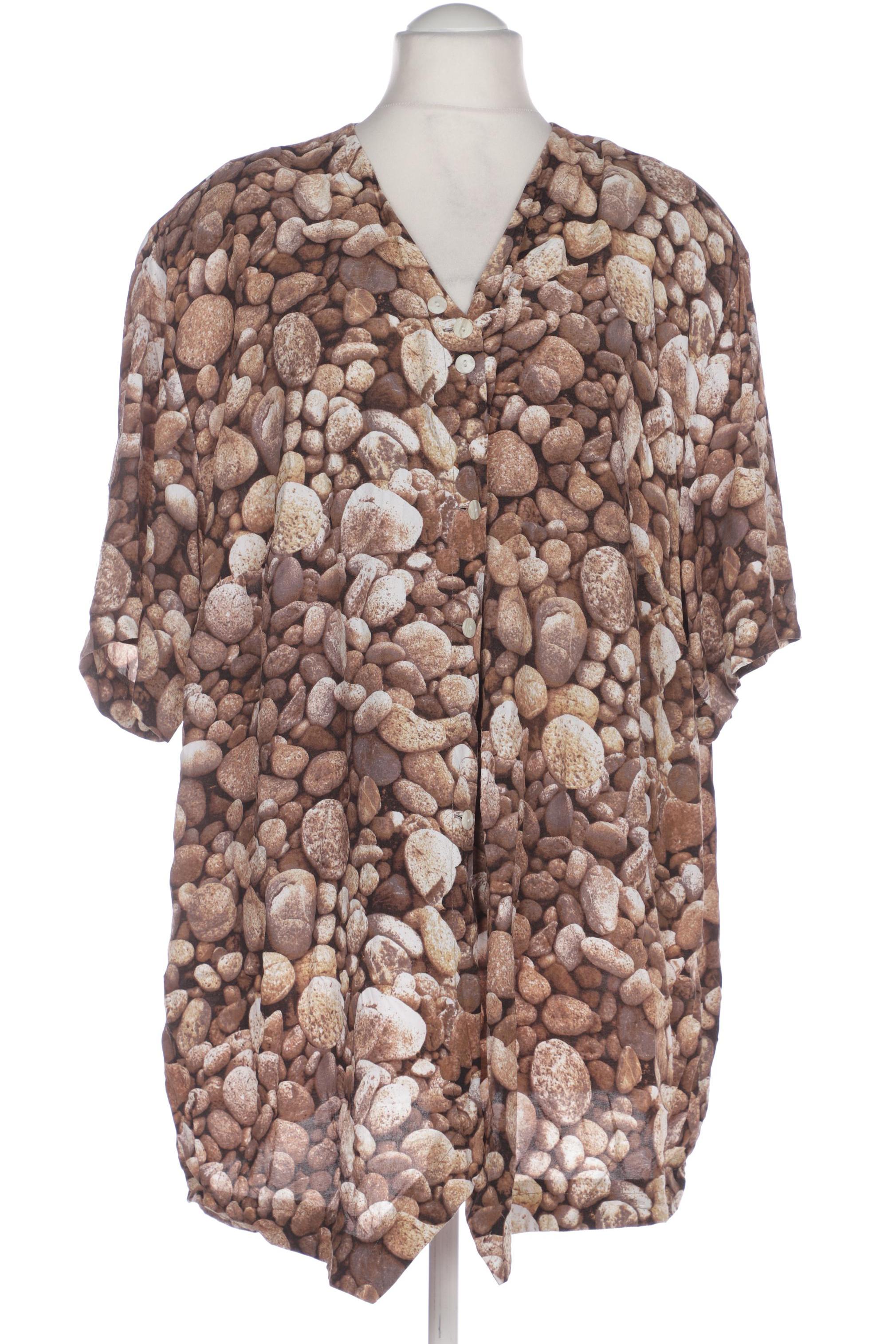 

Ulla Popken Damen Bluse, braun, Gr. 54