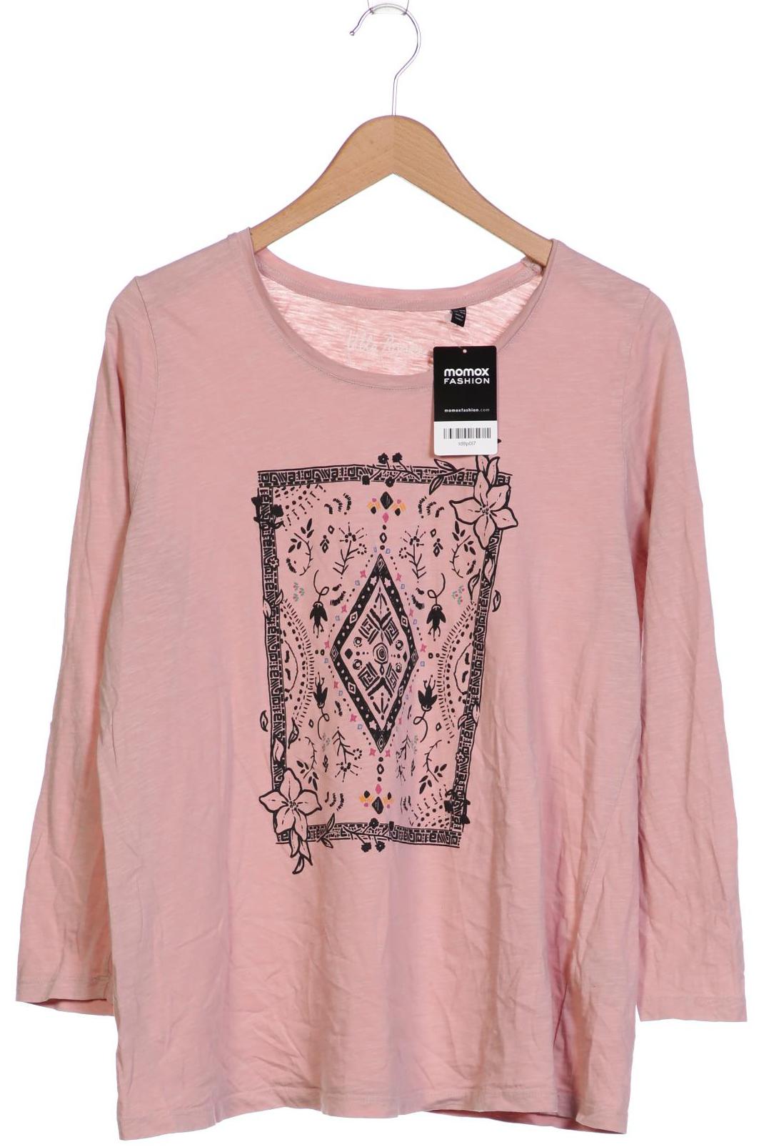 

Ulla Popken Damen Langarmshirt, pink